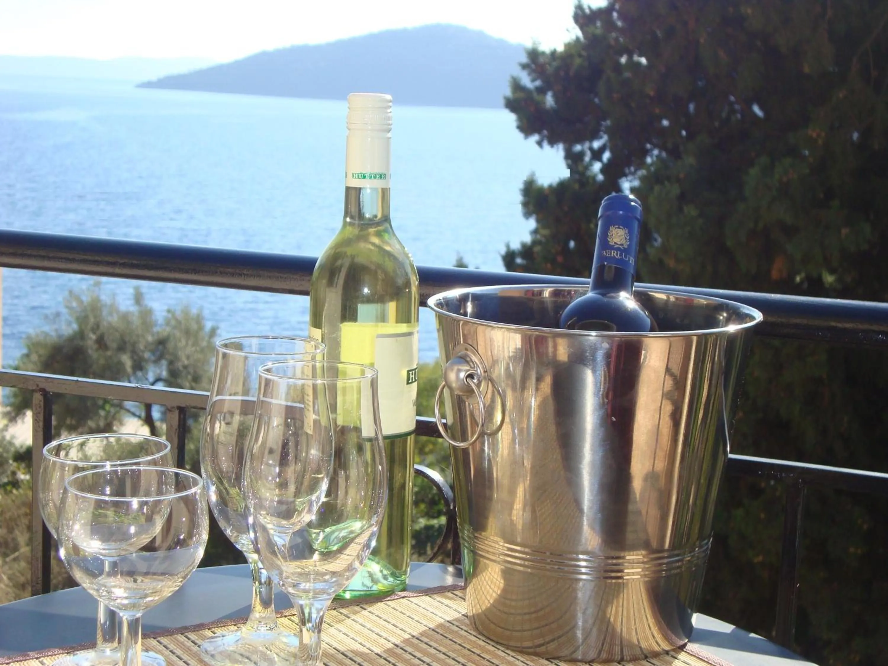 View (from property/room) in Mikros Gialos Apartments