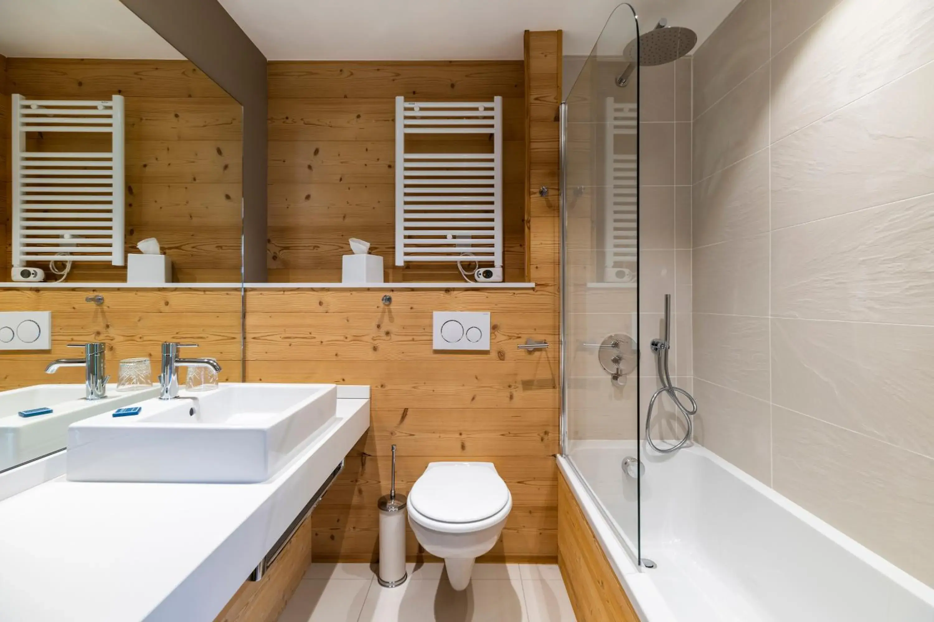 Classic Double Room with Balcony in Le Chalet Blanc Hôtel & Spa Classic Double Room with Balcony in Le Chalet Blanc Hôtel & Spa