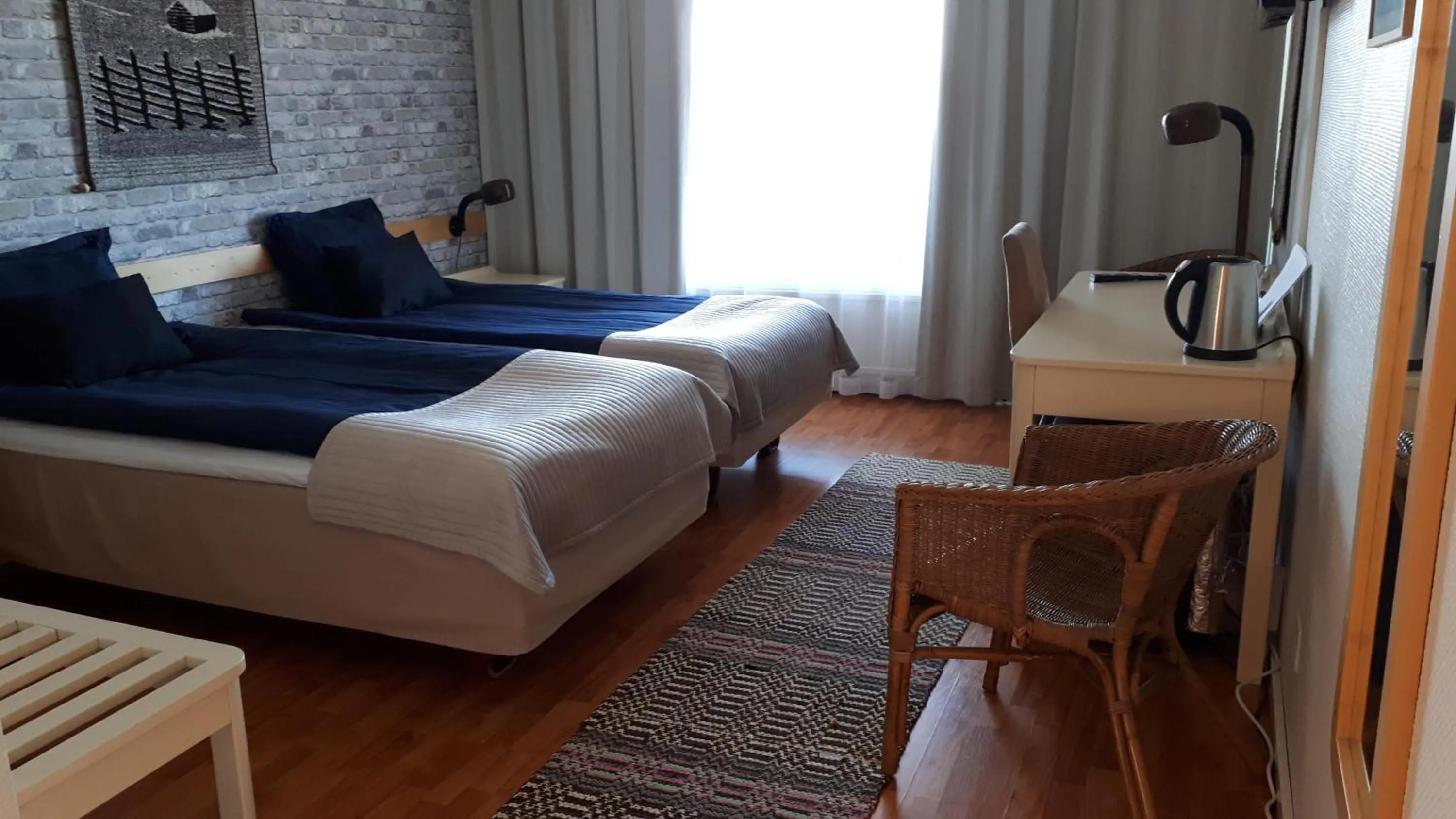 Bed in Majoitus Hermanni