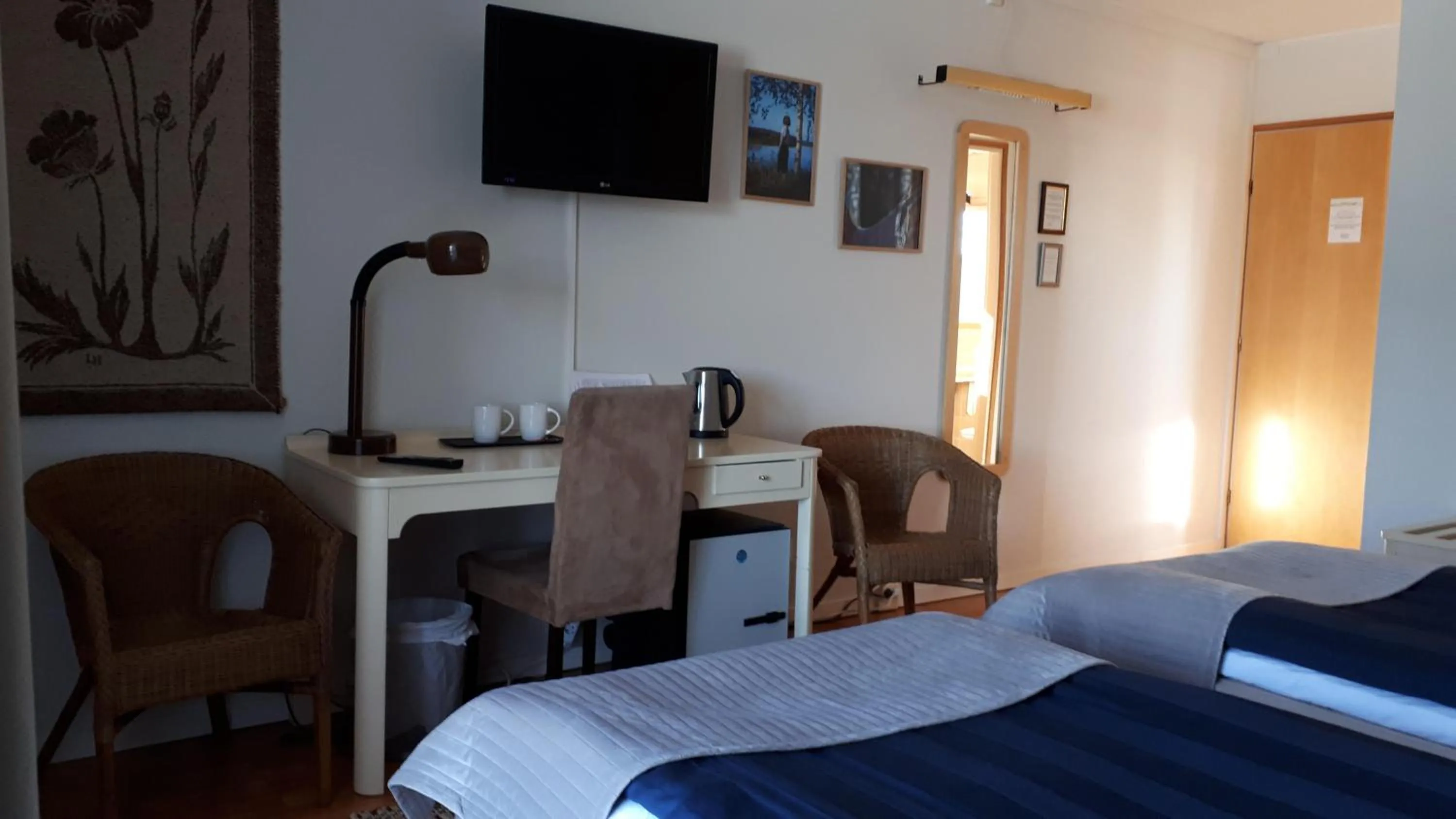 Bed in Majoitus Hermanni