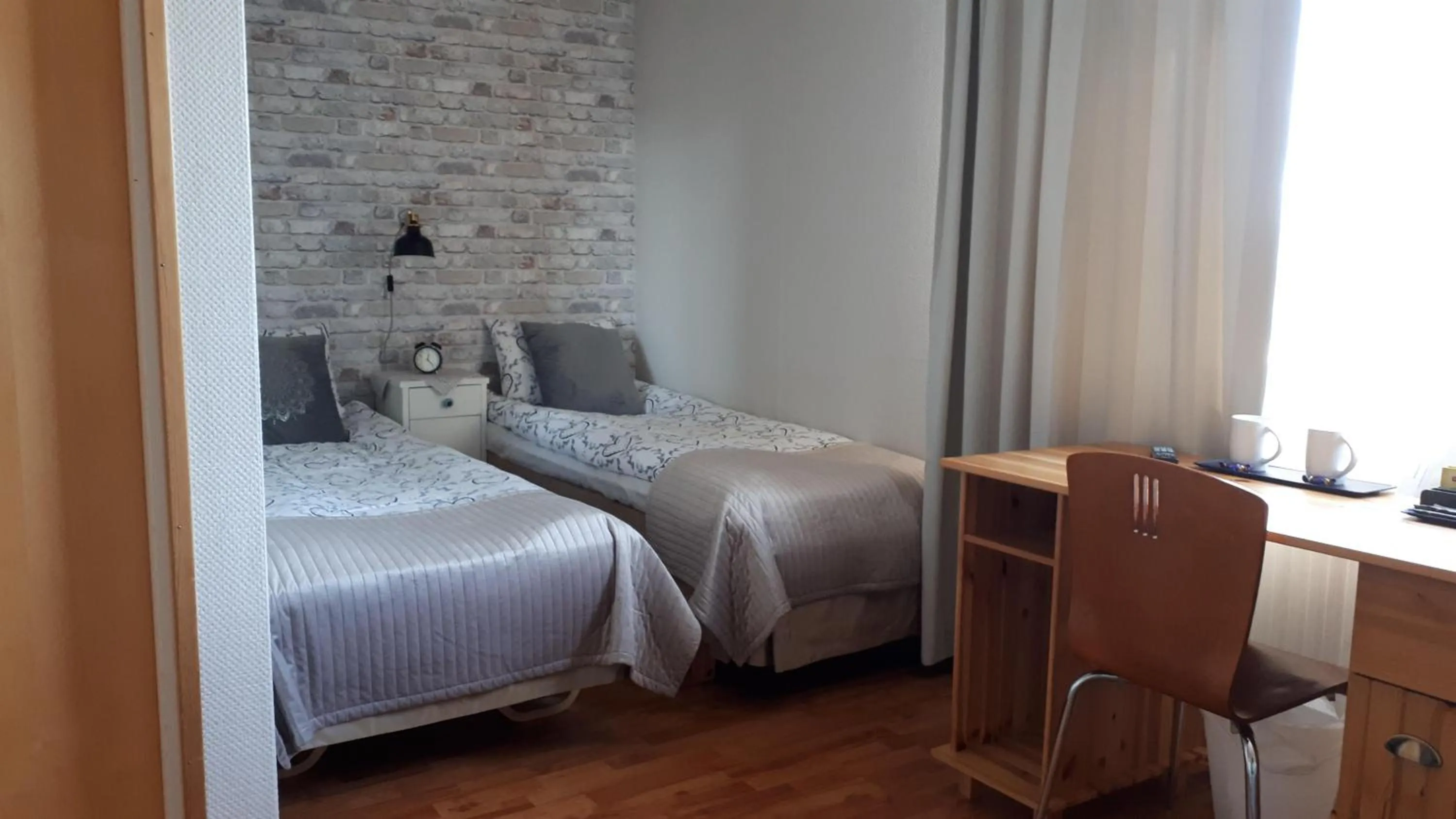 Bed in Majoitus Hermanni