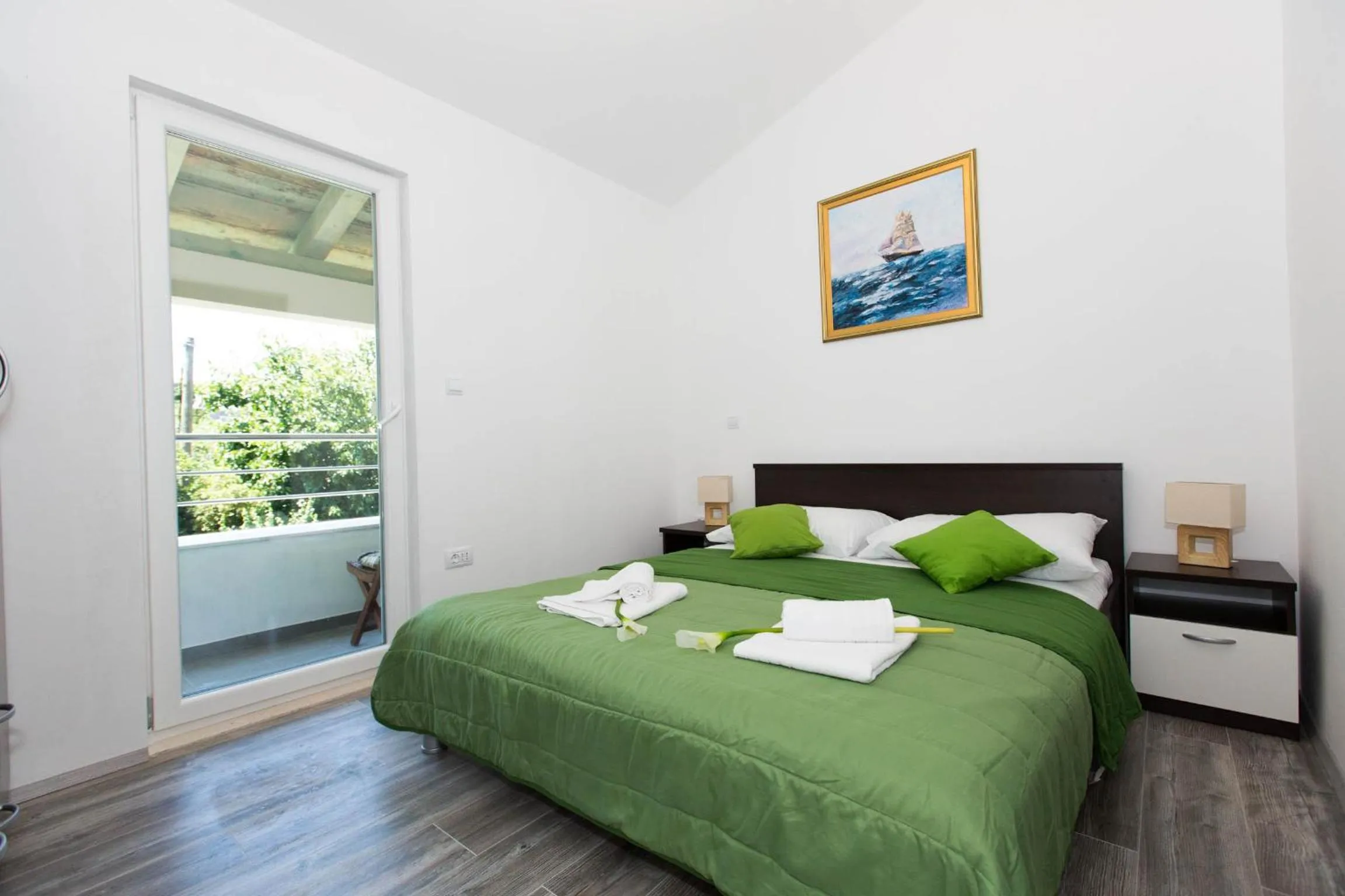 Bed in Villa Mia
