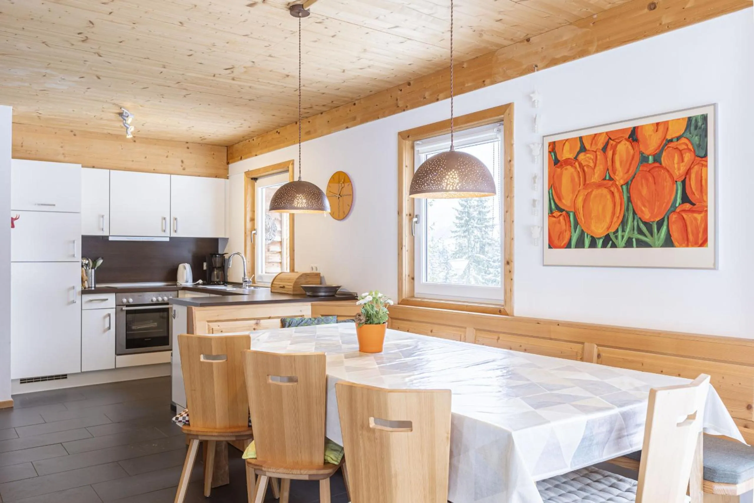 Kitchen or kitchenette in Alpendorf Dachstein West by ALPS RESORTS