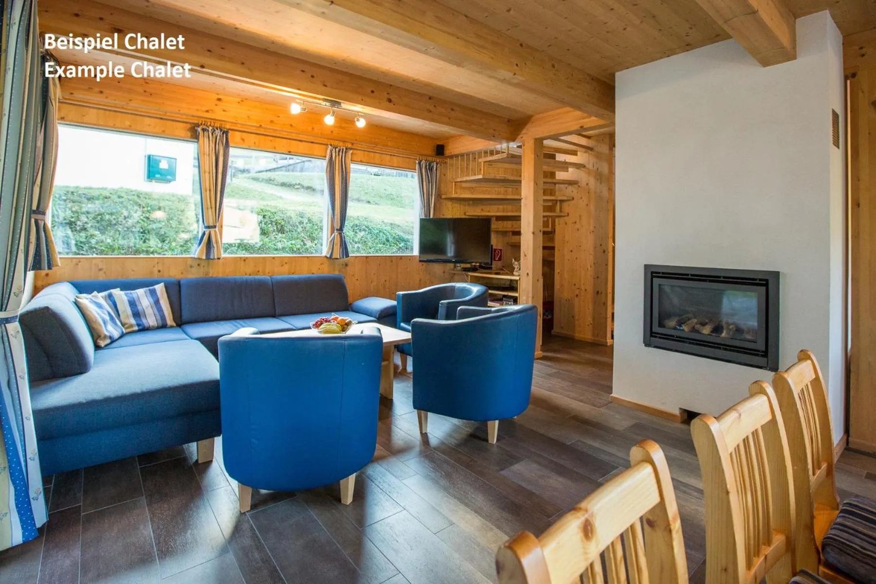 Living room in Alpendorf Dachstein West by ALPS RESORTS