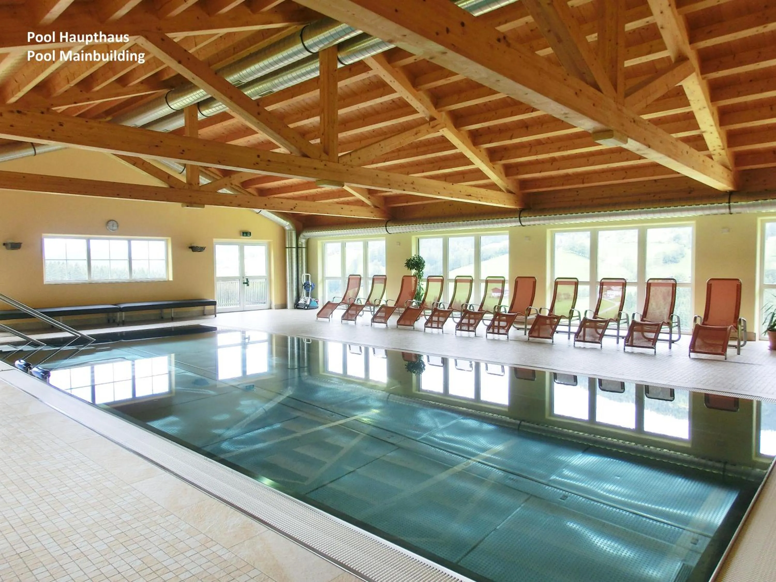 Swimming pool in Alpendorf Dachstein West by ALPS RESORTS