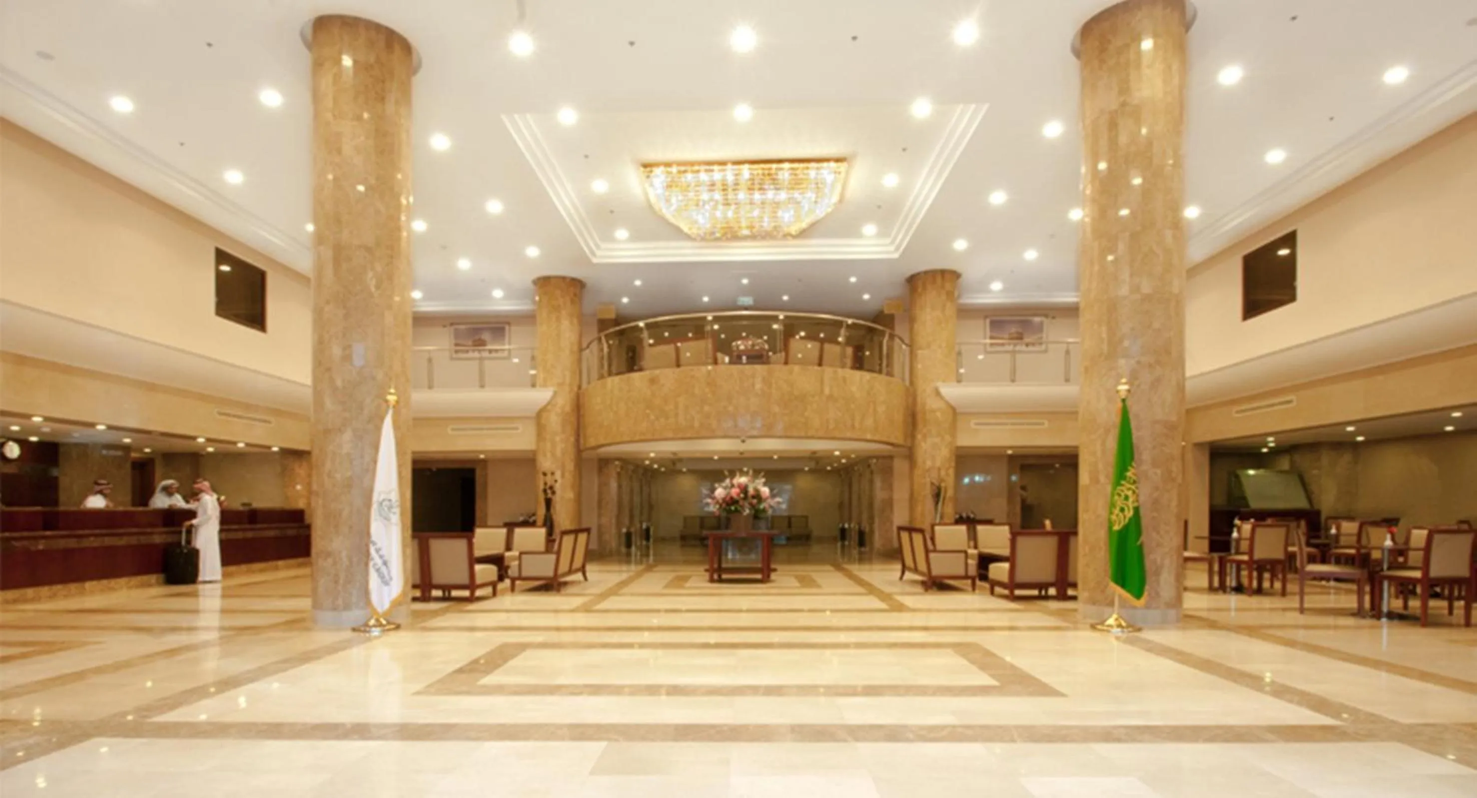 Lobby or reception in Makarem Mina Hotel