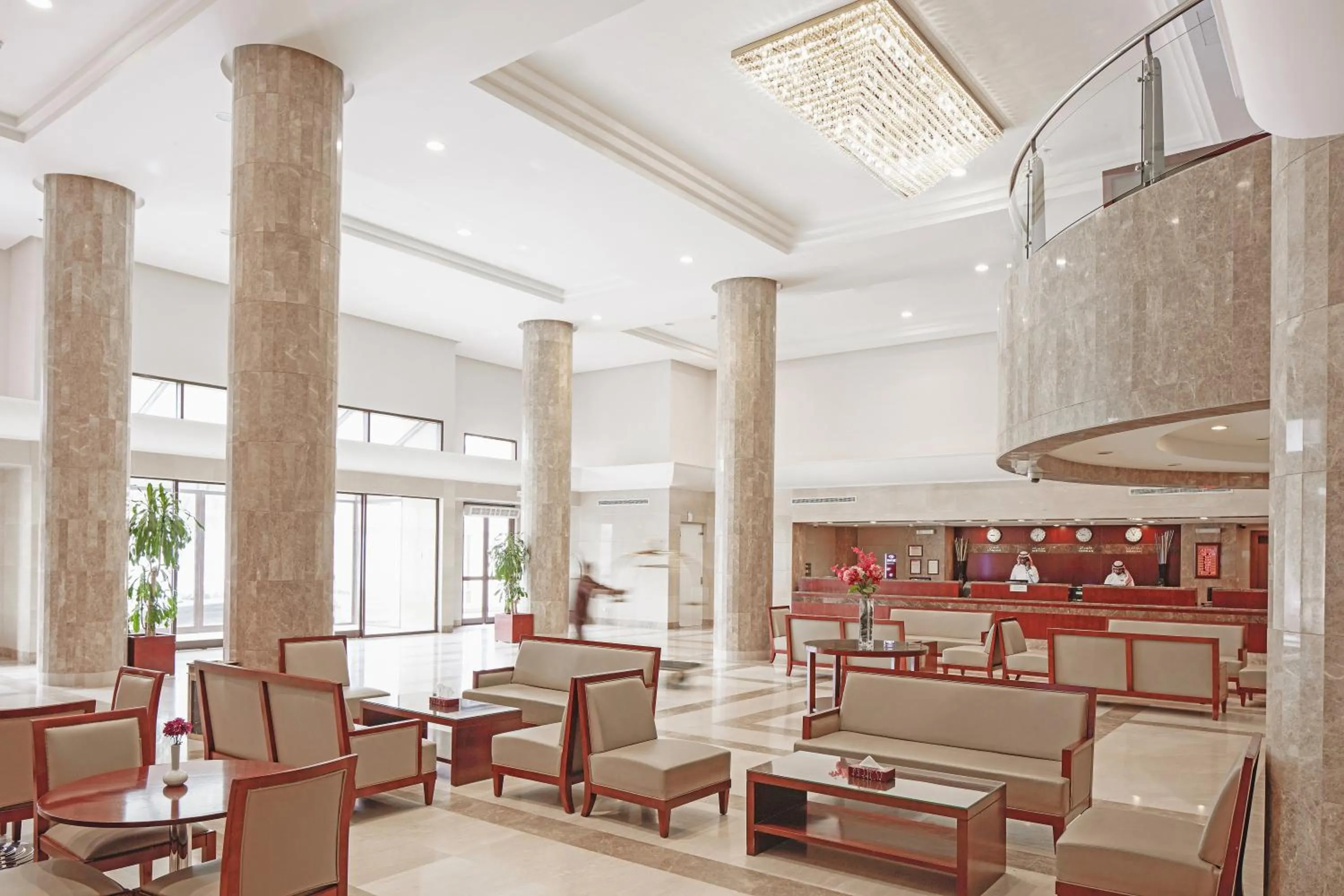 Lobby or reception in Makarem Mina Hotel
