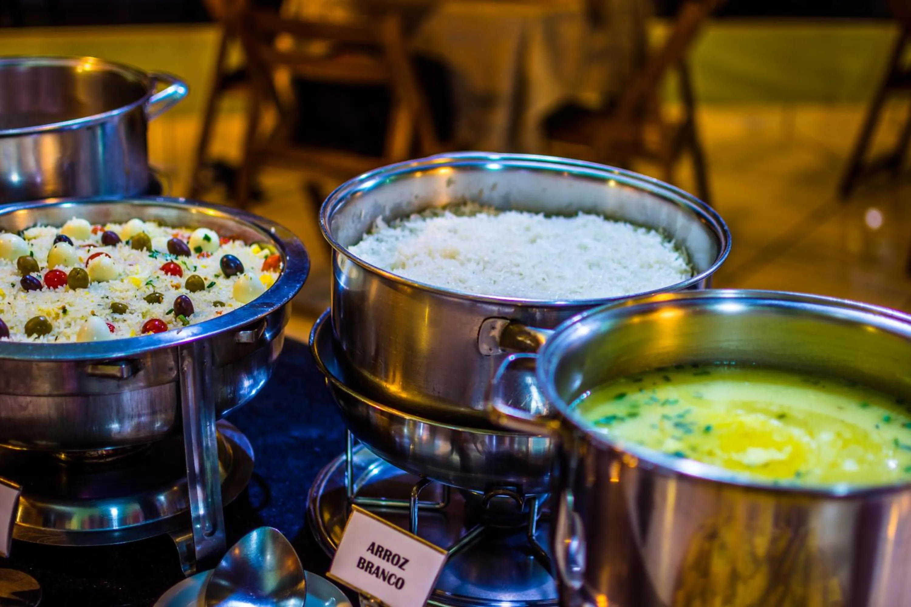 Dinner in Balneário do Lago Hotel