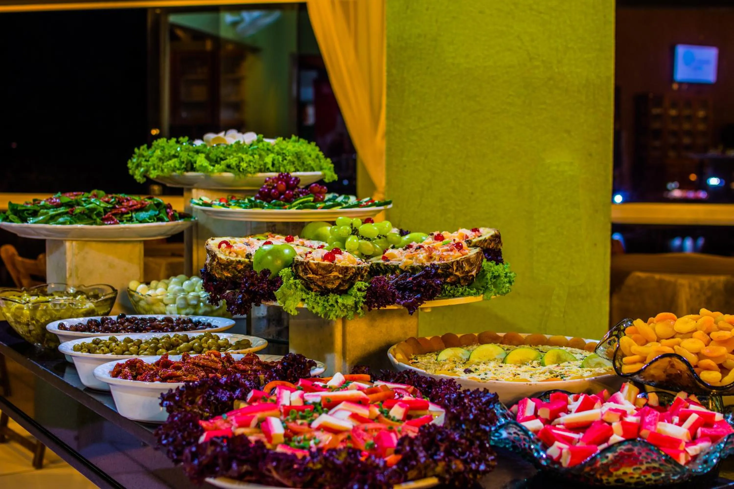 Dinner in Balneário do Lago Hotel