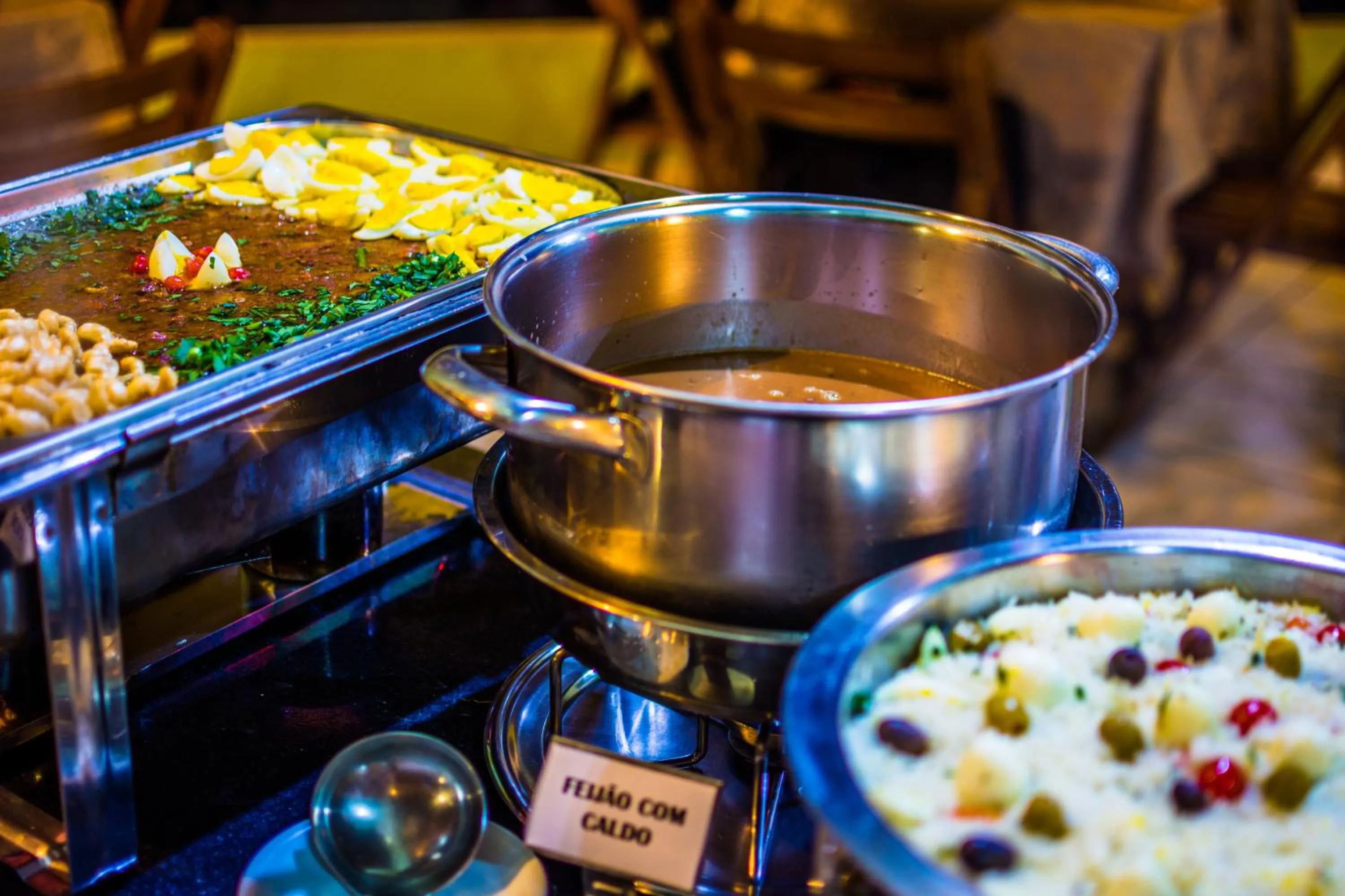 Dinner in Balneário do Lago Hotel