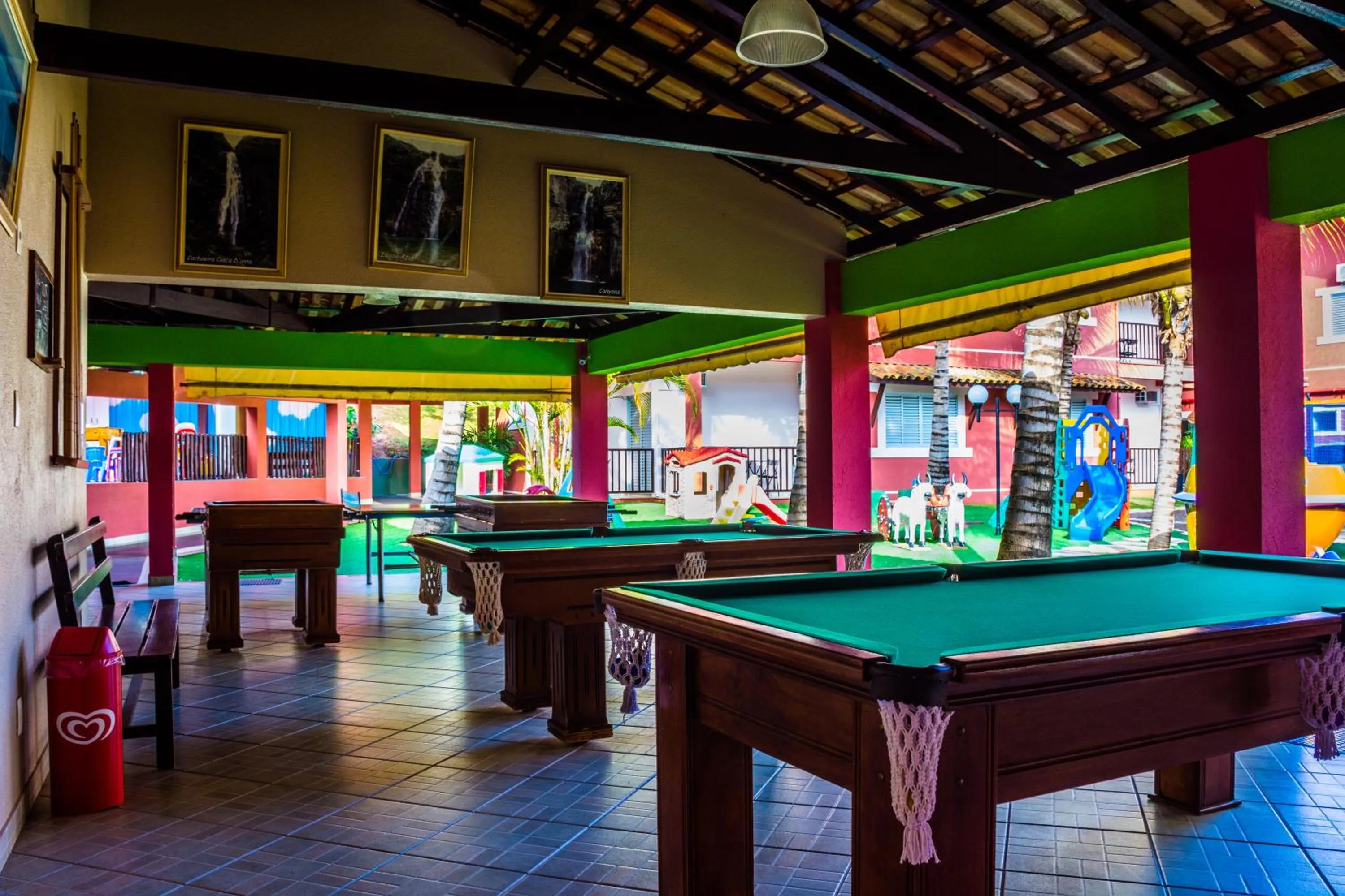 Game Room in Balneário do Lago Hotel