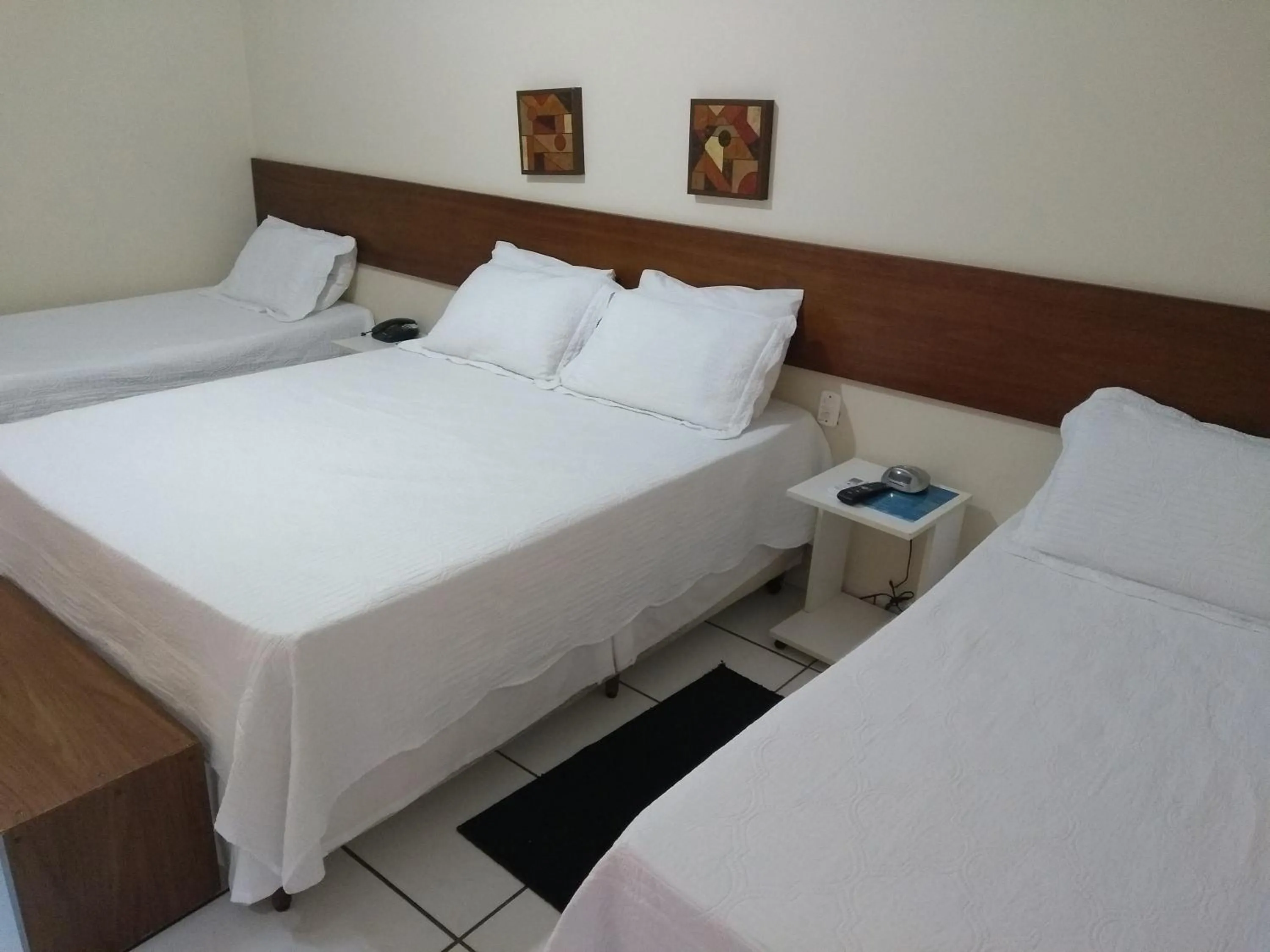 Bed in Balneário do Lago Hotel