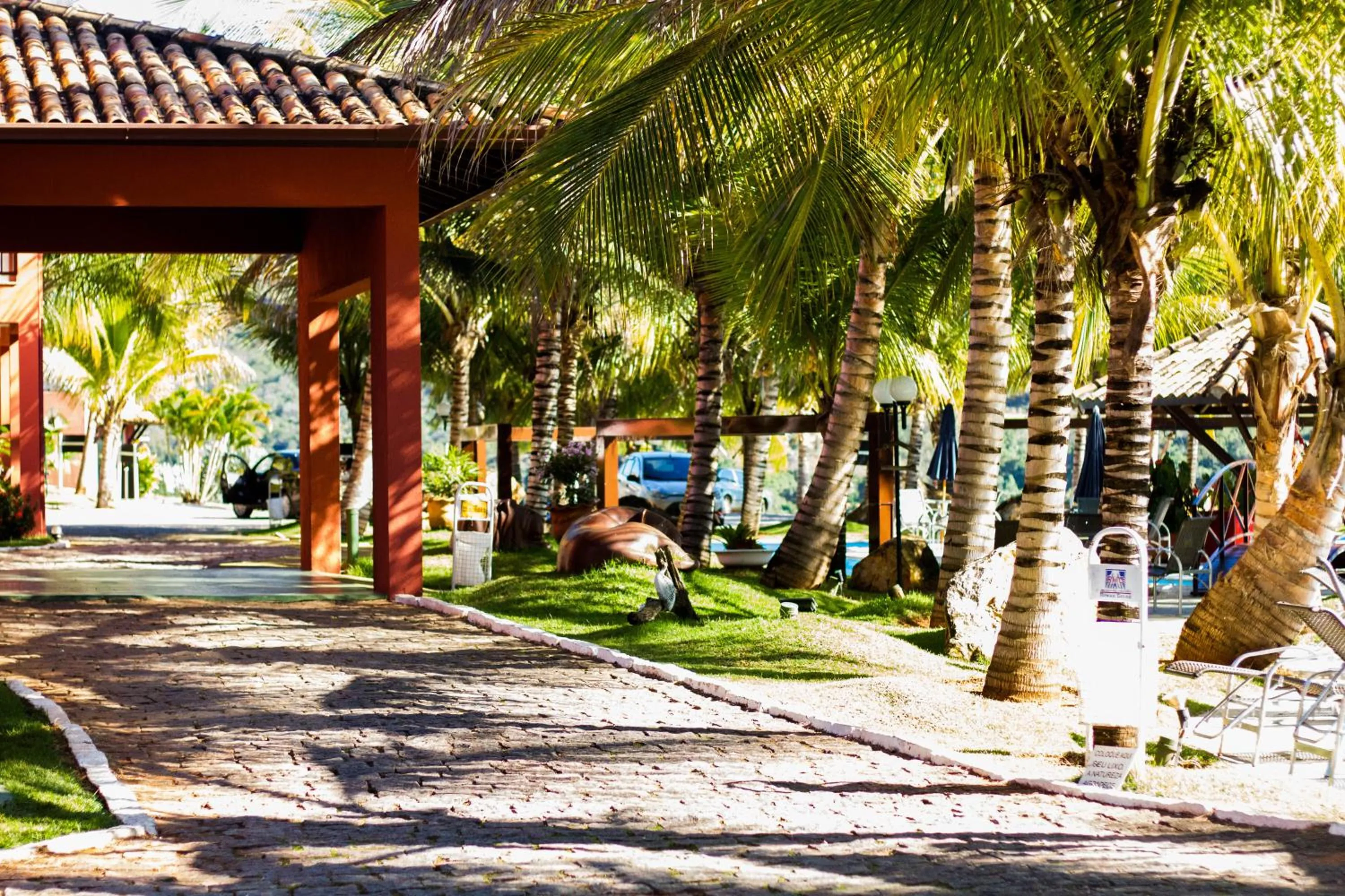 Facade/entrance in Balneário do Lago Hotel