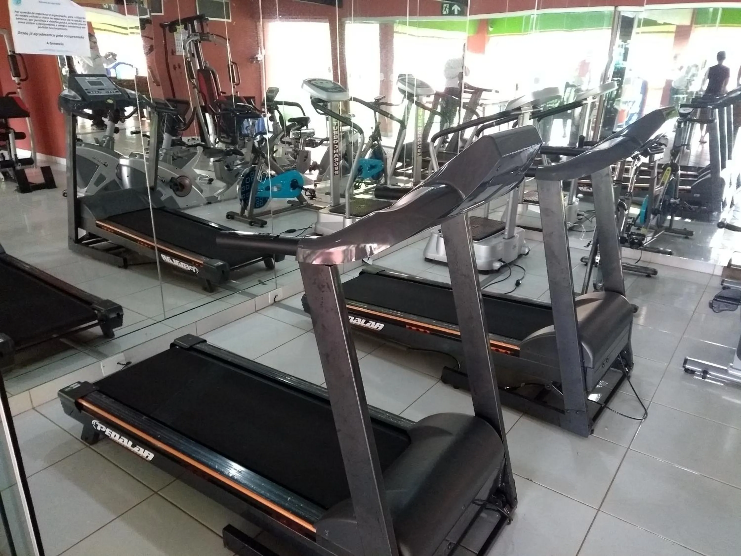 Fitness centre/facilities in Balneário do Lago Hotel