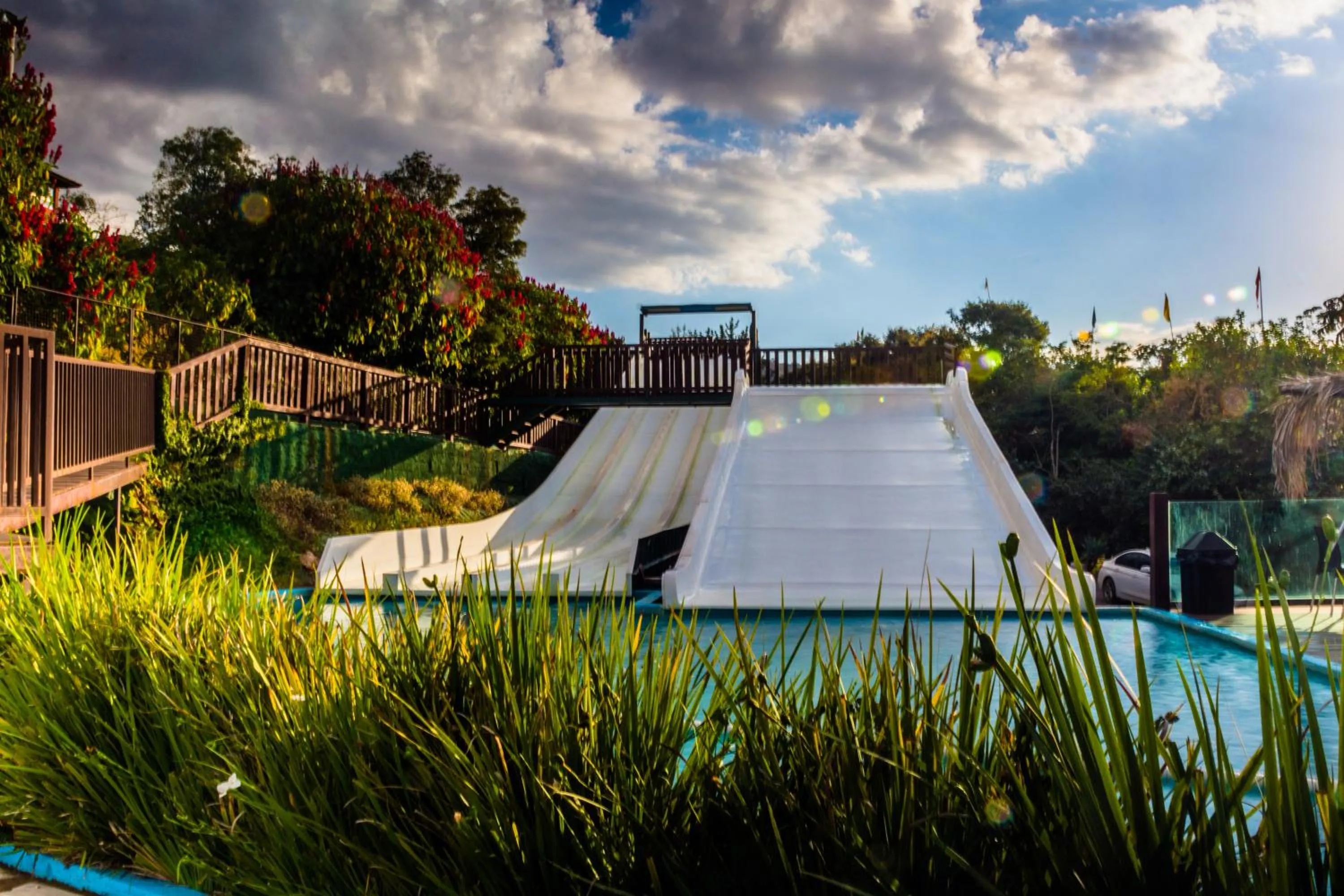 Aqua park in Balneário do Lago Hotel