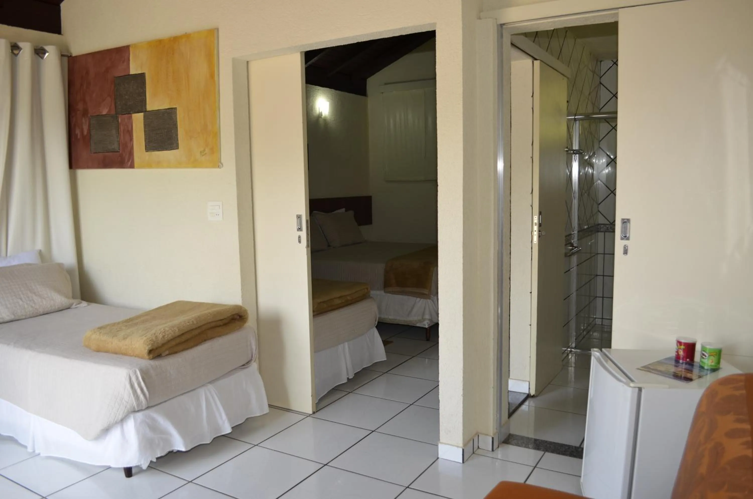 Bed in Balneário do Lago Hotel