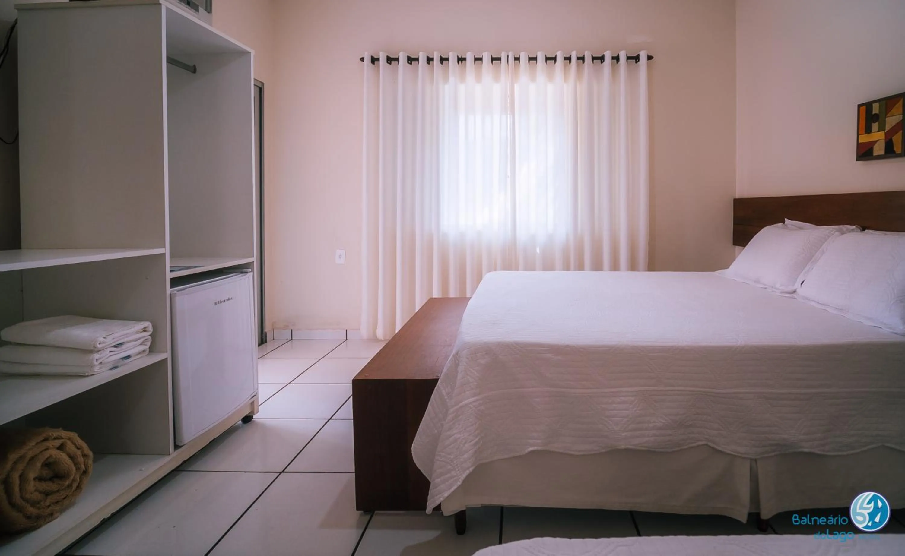 Bed in Balneário do Lago Hotel