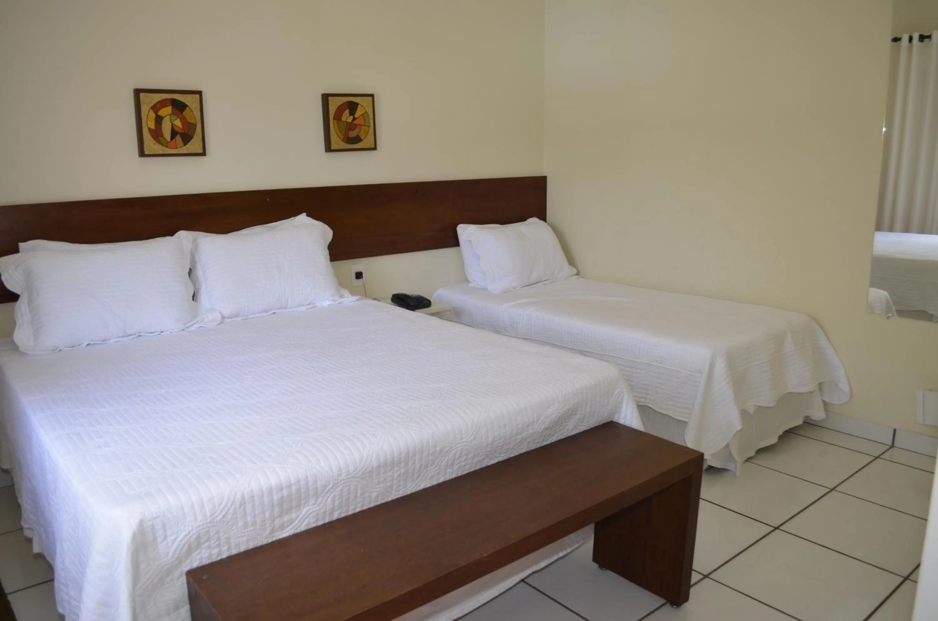 Bed in Balneário do Lago Hotel