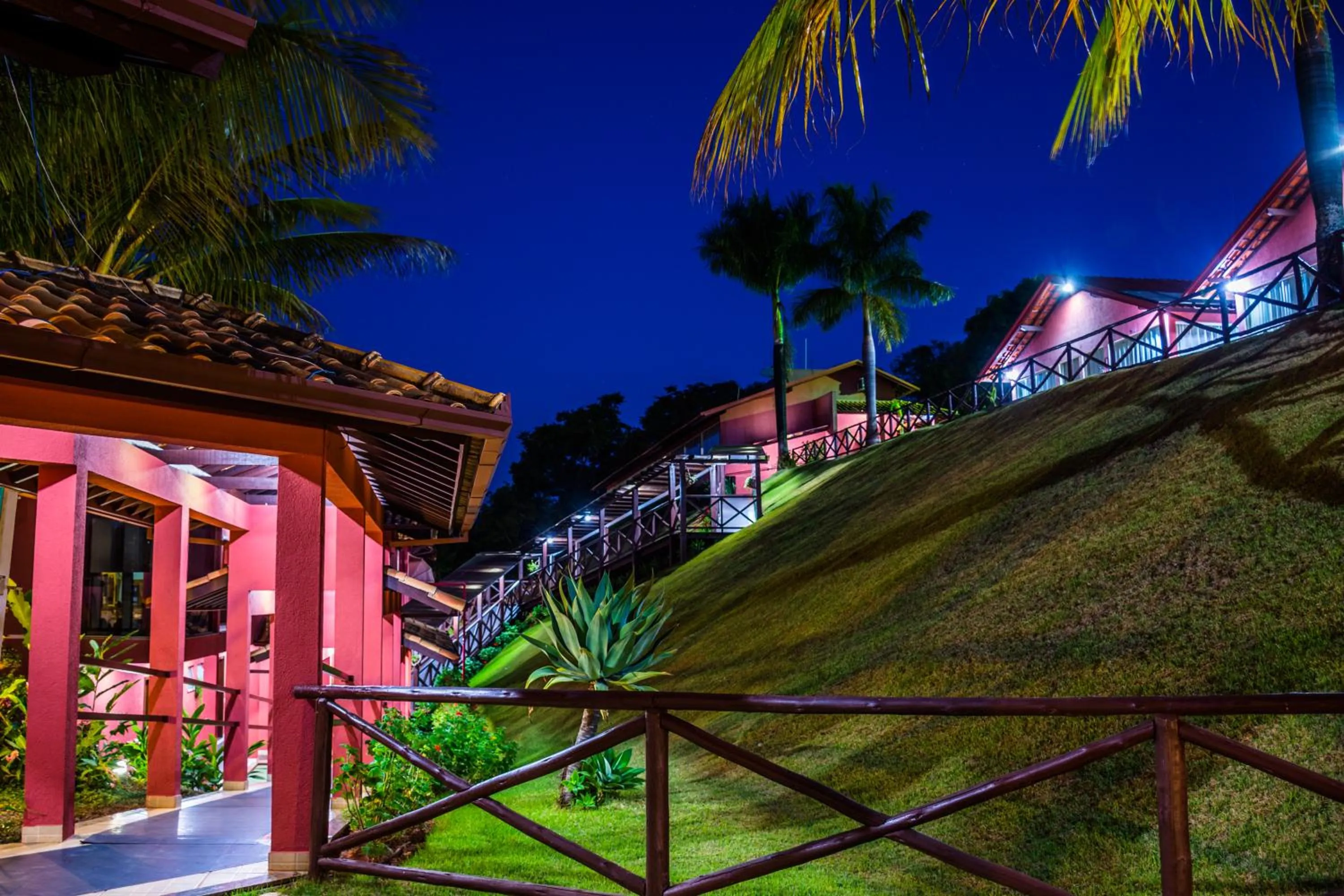 Garden view in Balneário do Lago Hotel