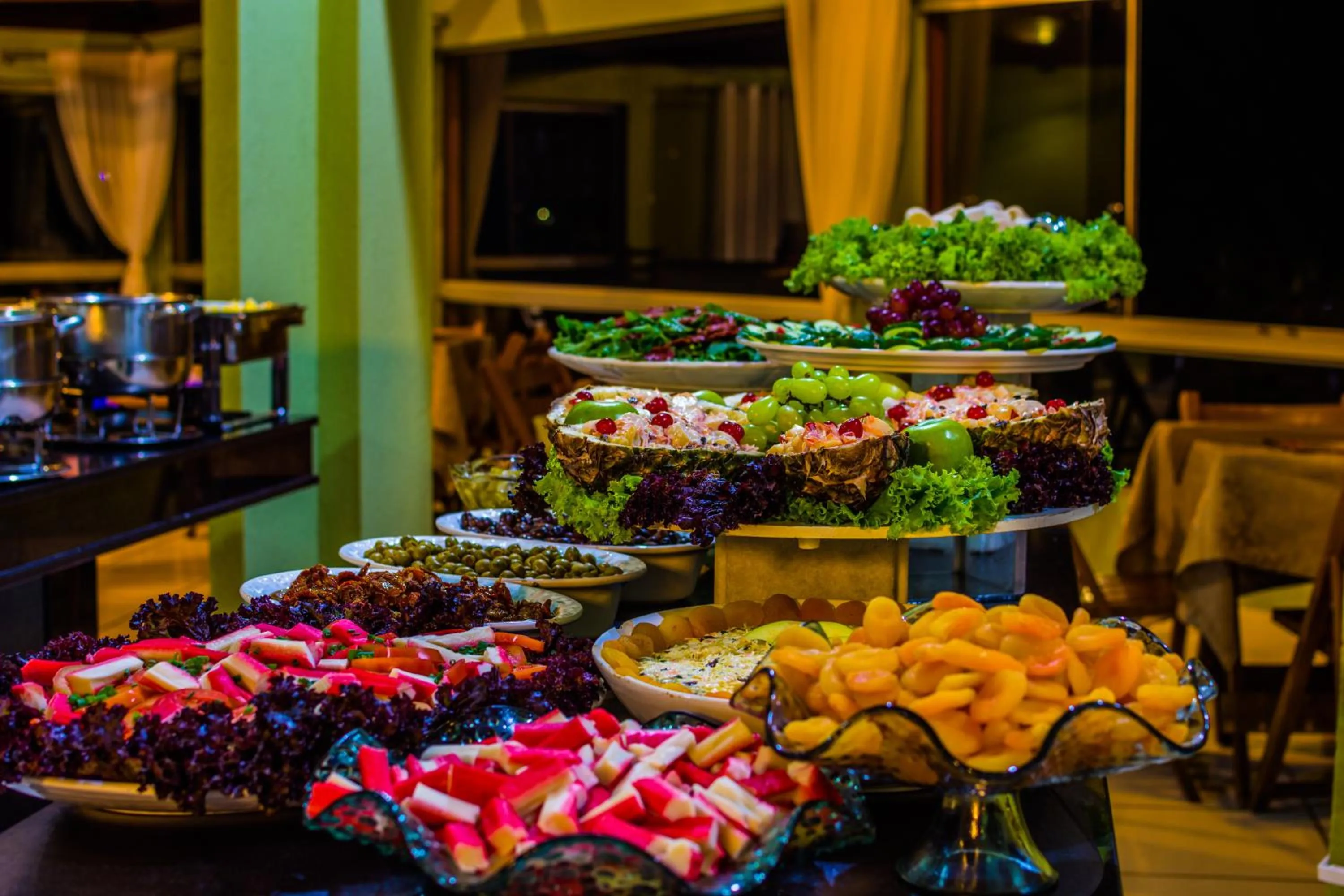 Dinner in Balneário do Lago Hotel