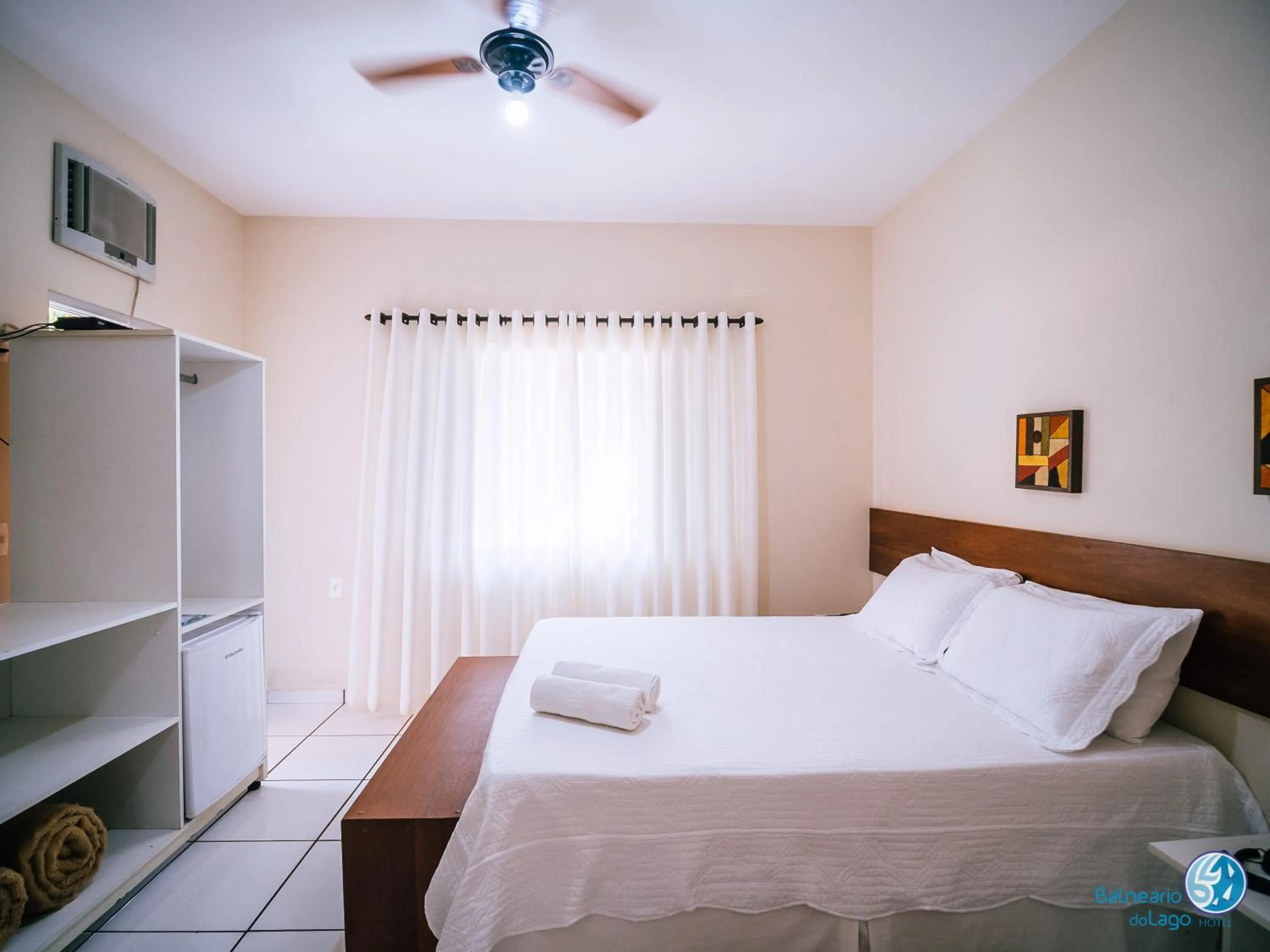 Bed in Balneário do Lago Hotel