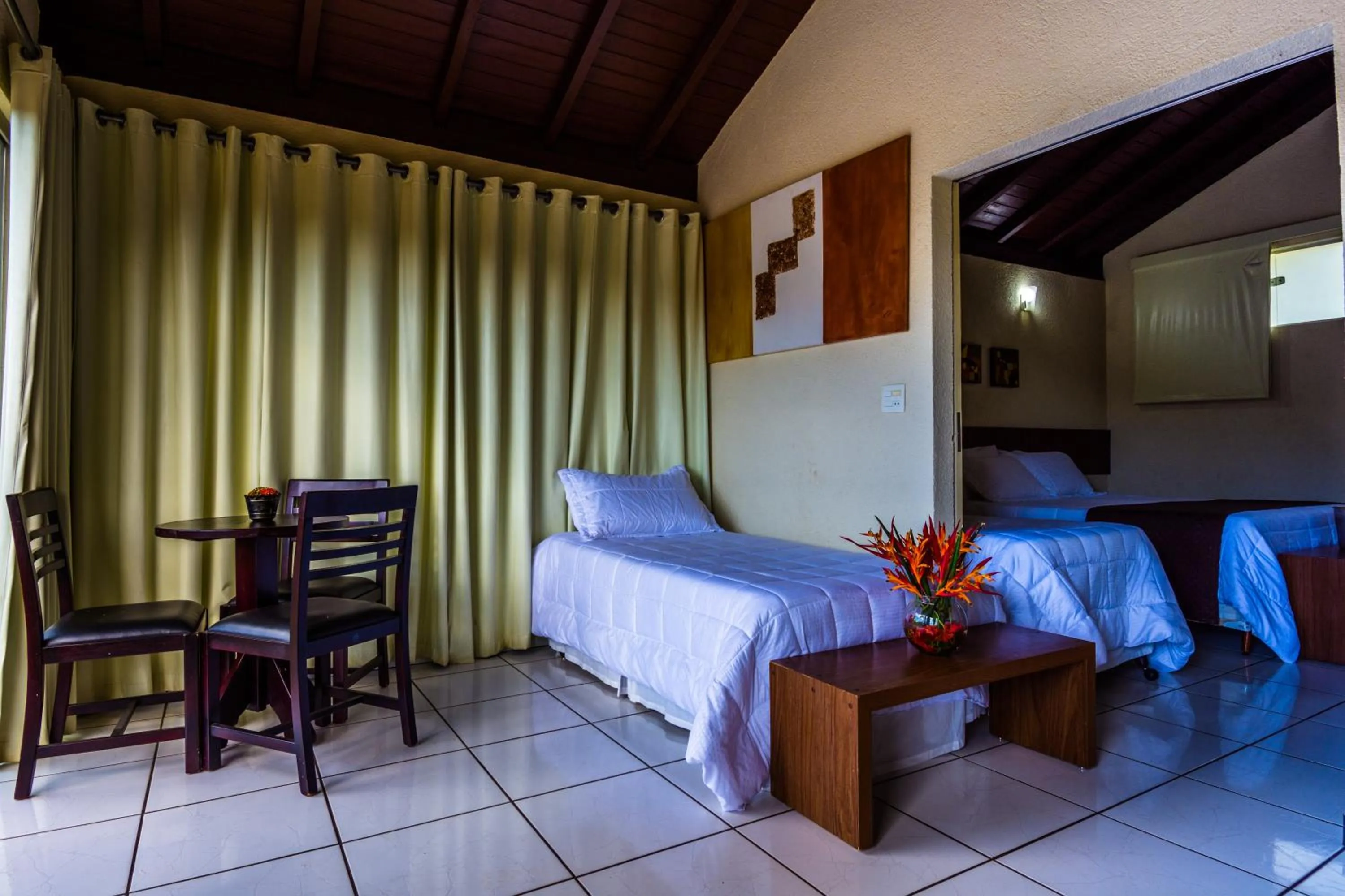 Bed in Balneário do Lago Hotel