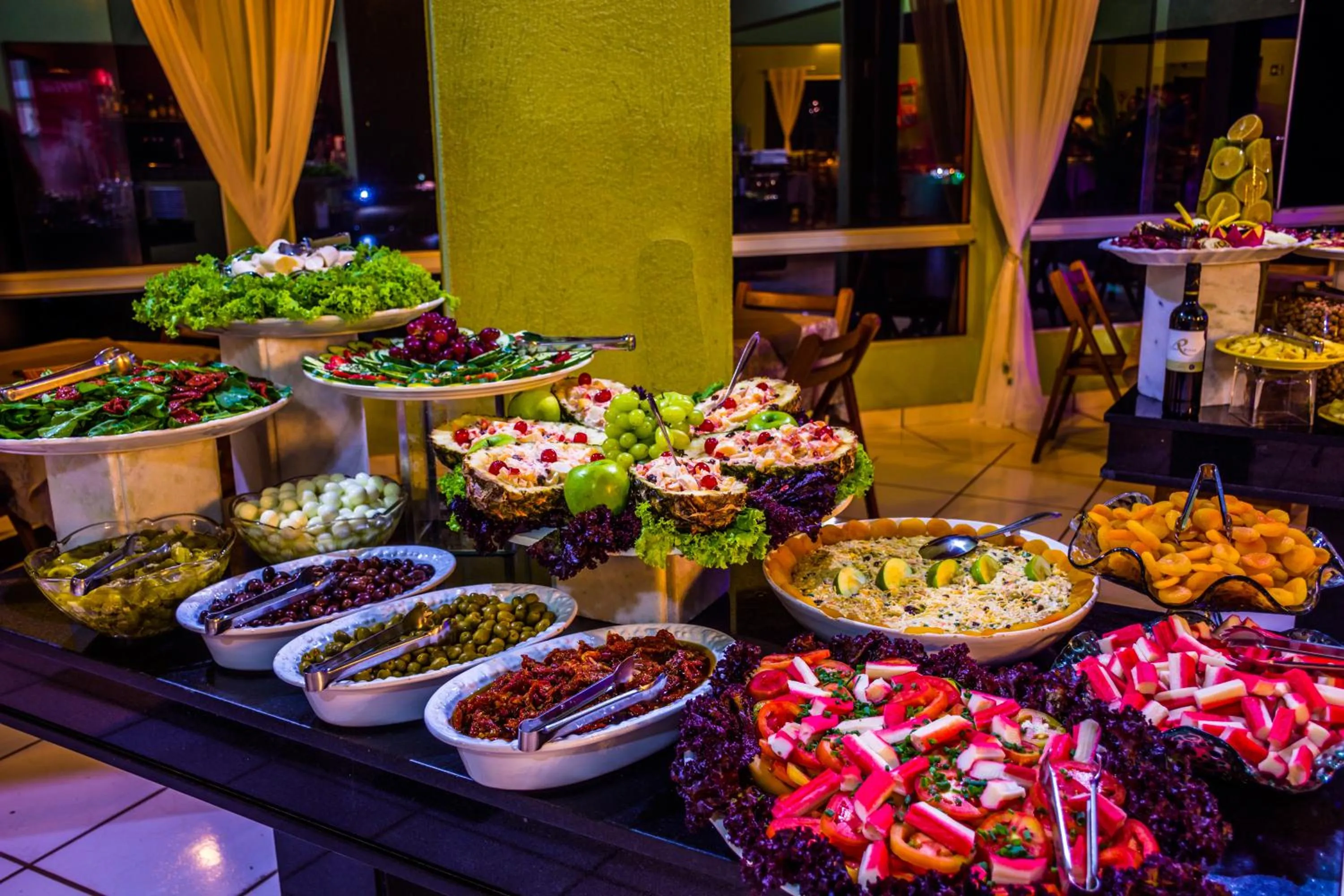 Dinner in Balneário do Lago Hotel