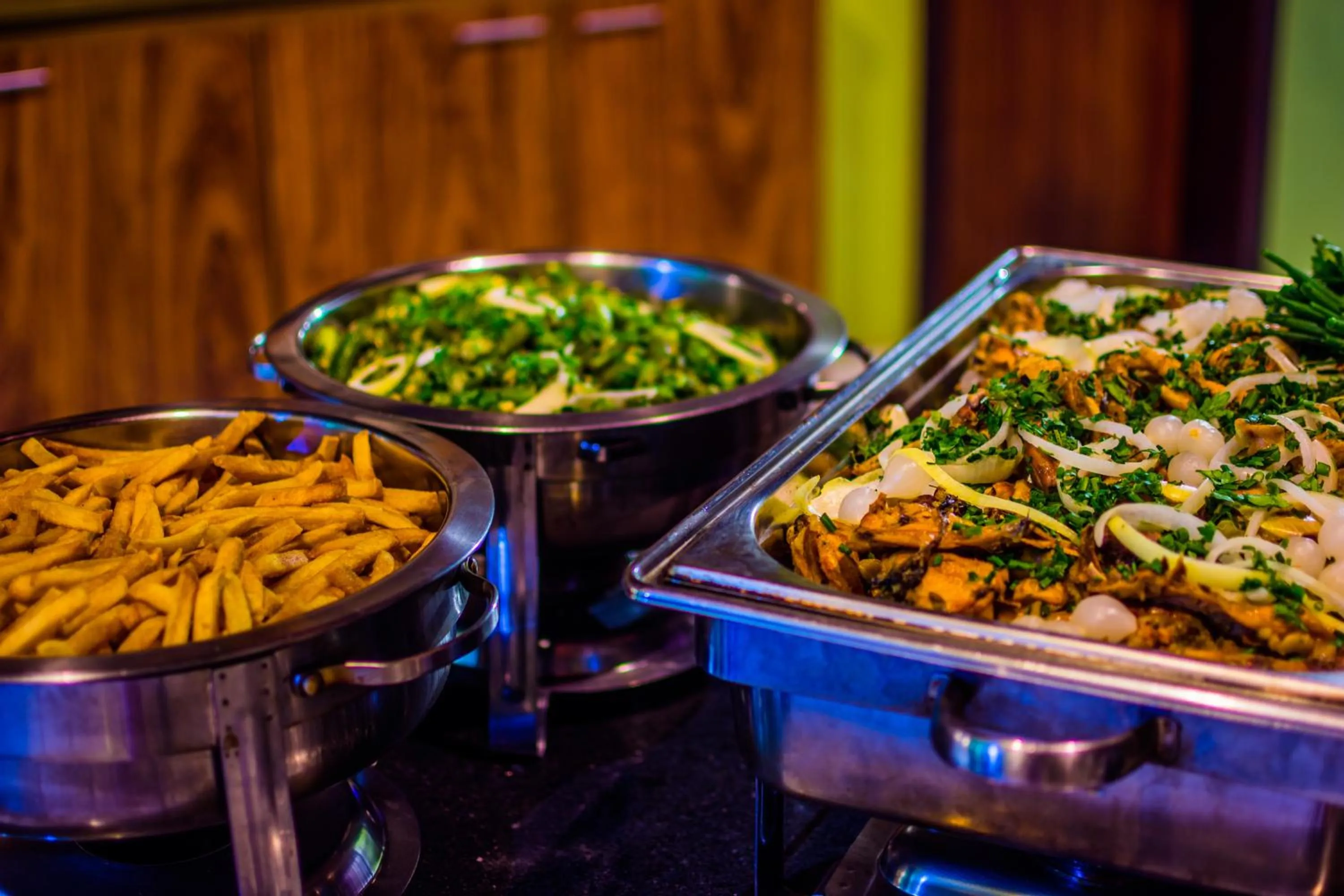 Dinner in Balneário do Lago Hotel