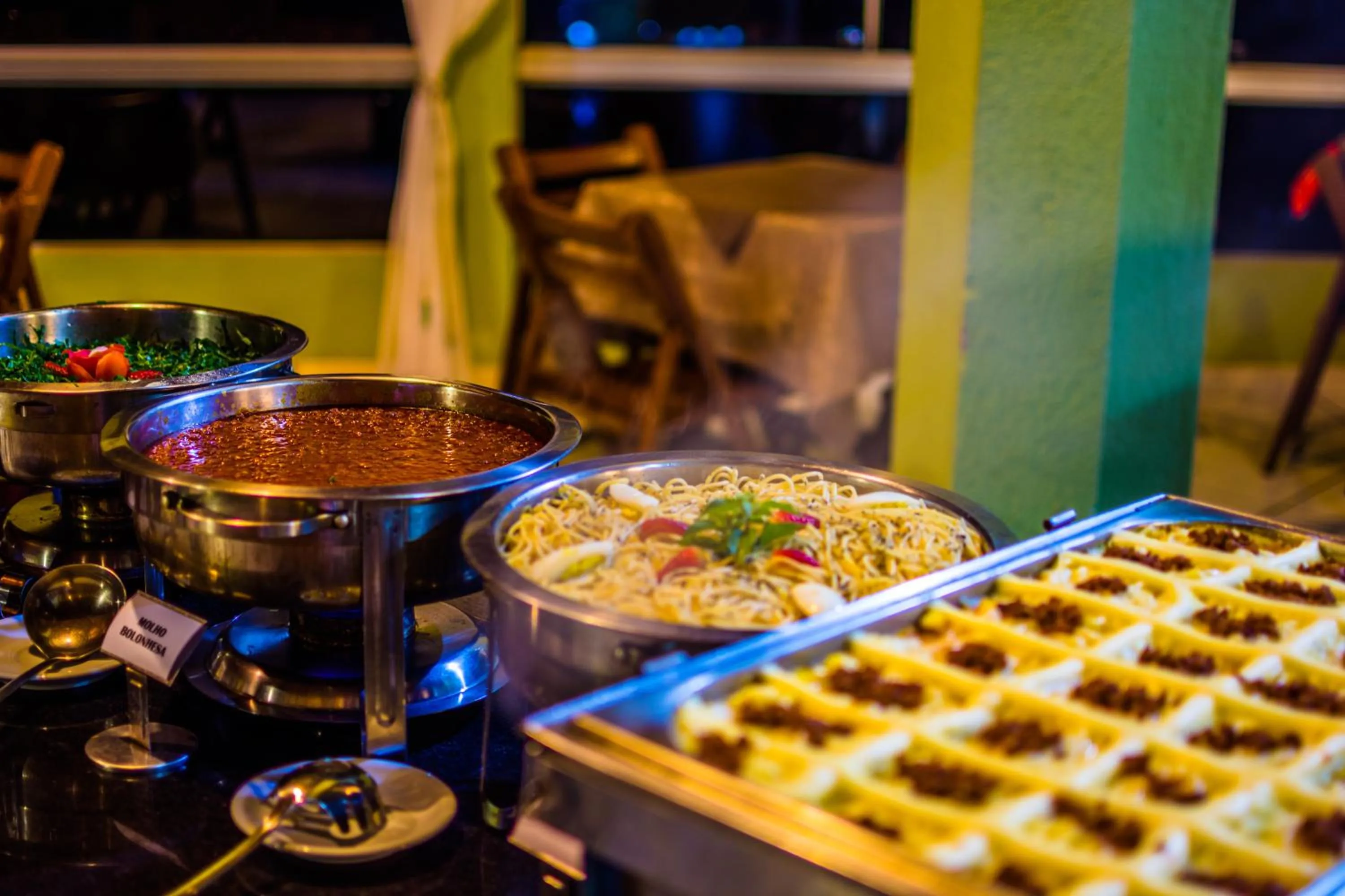 Dinner in Balneário do Lago Hotel