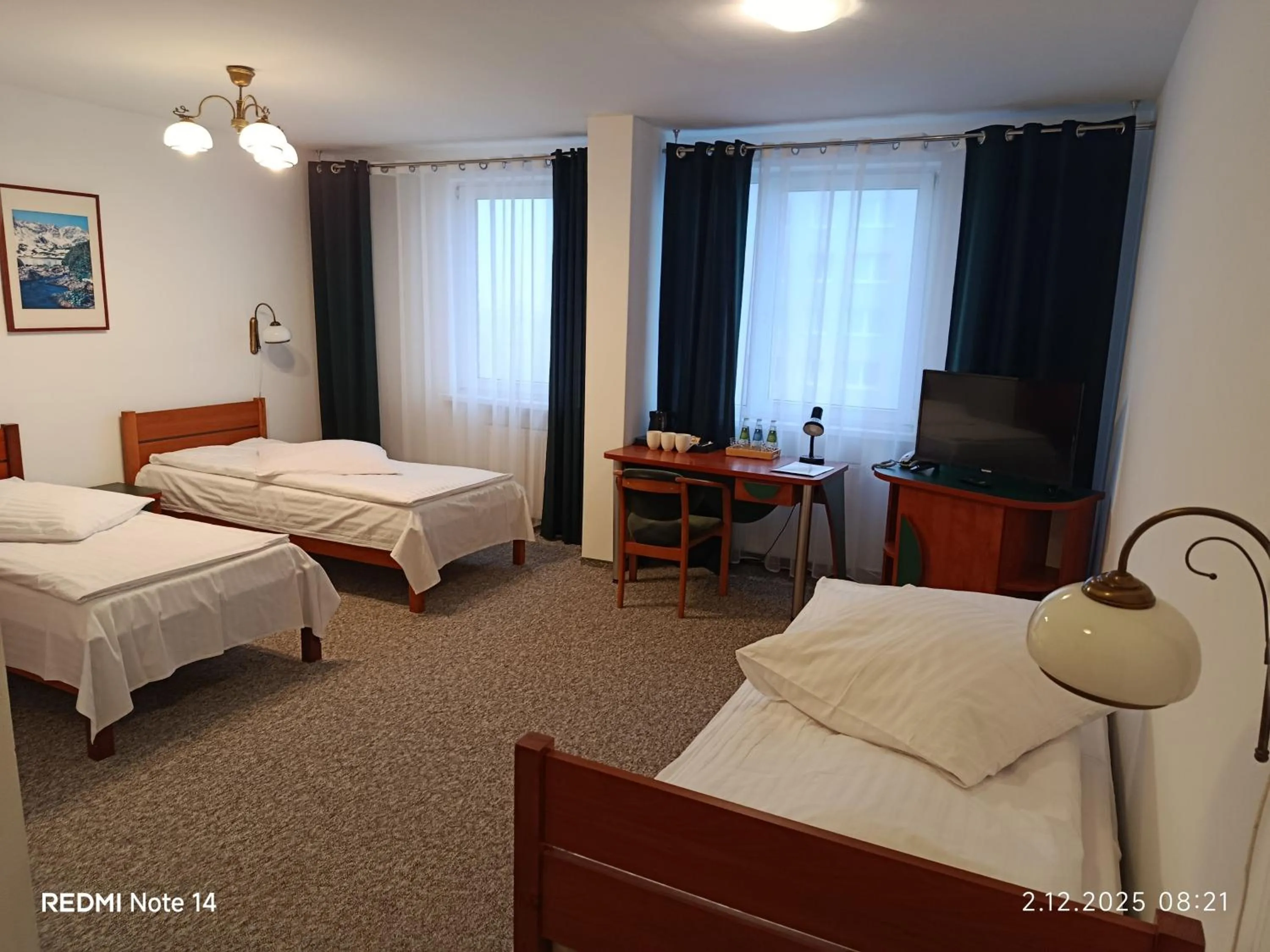 TV and multimedia, Bed in Hotel Konin