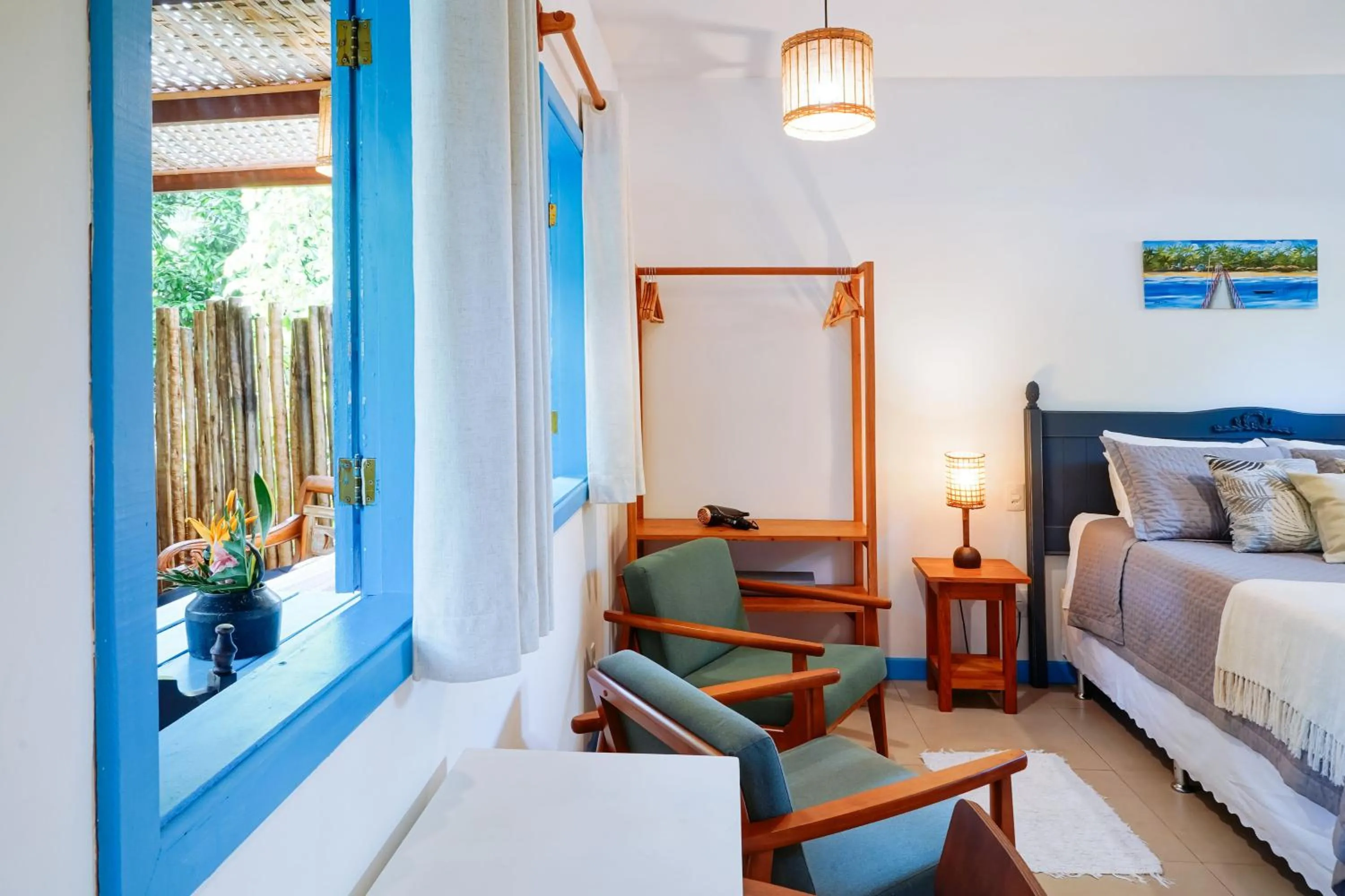 Bedroom, Bed in Aqualtune Pousada