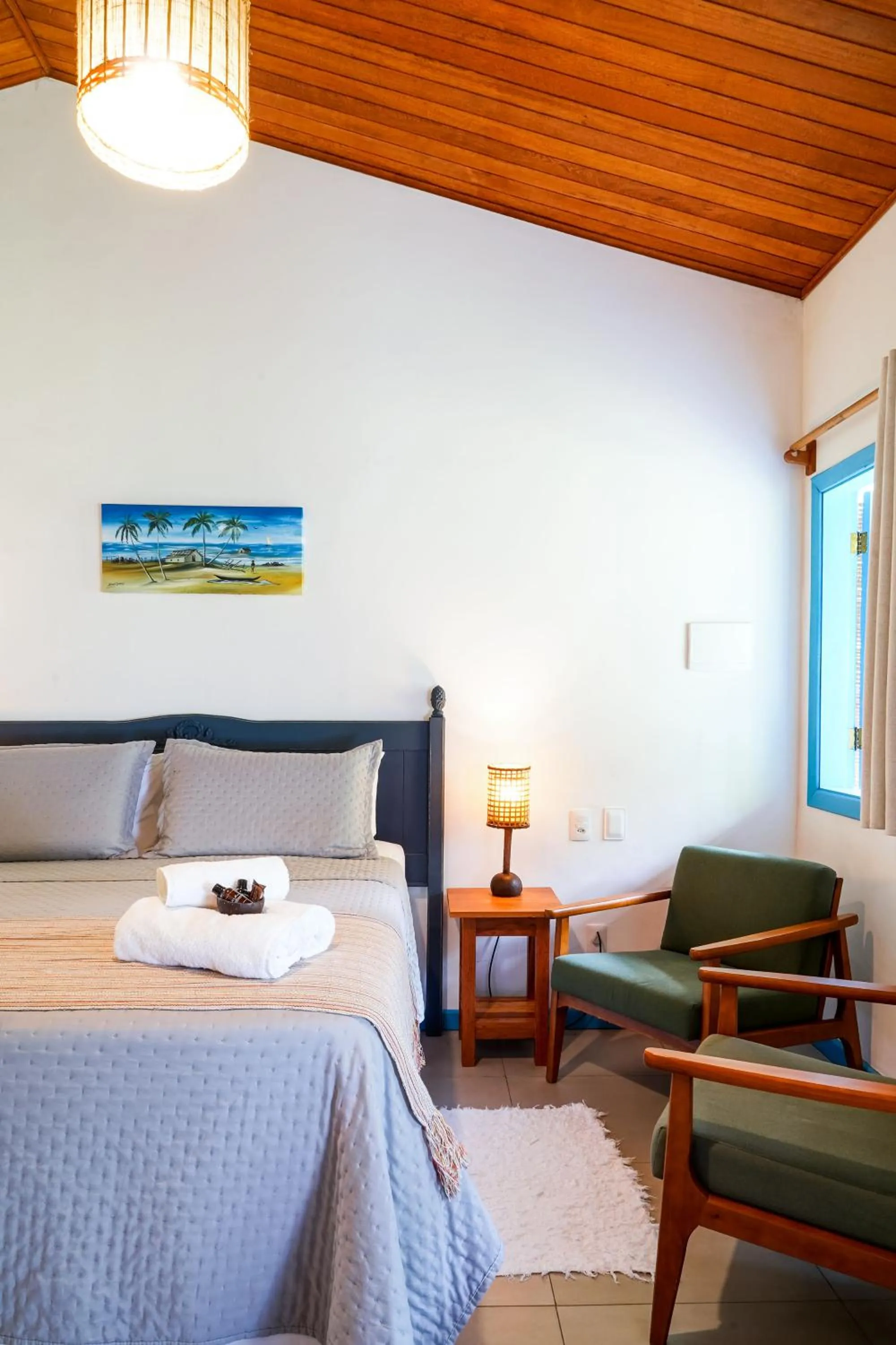 Photo of the whole room, Bed in Aqualtune Pousada