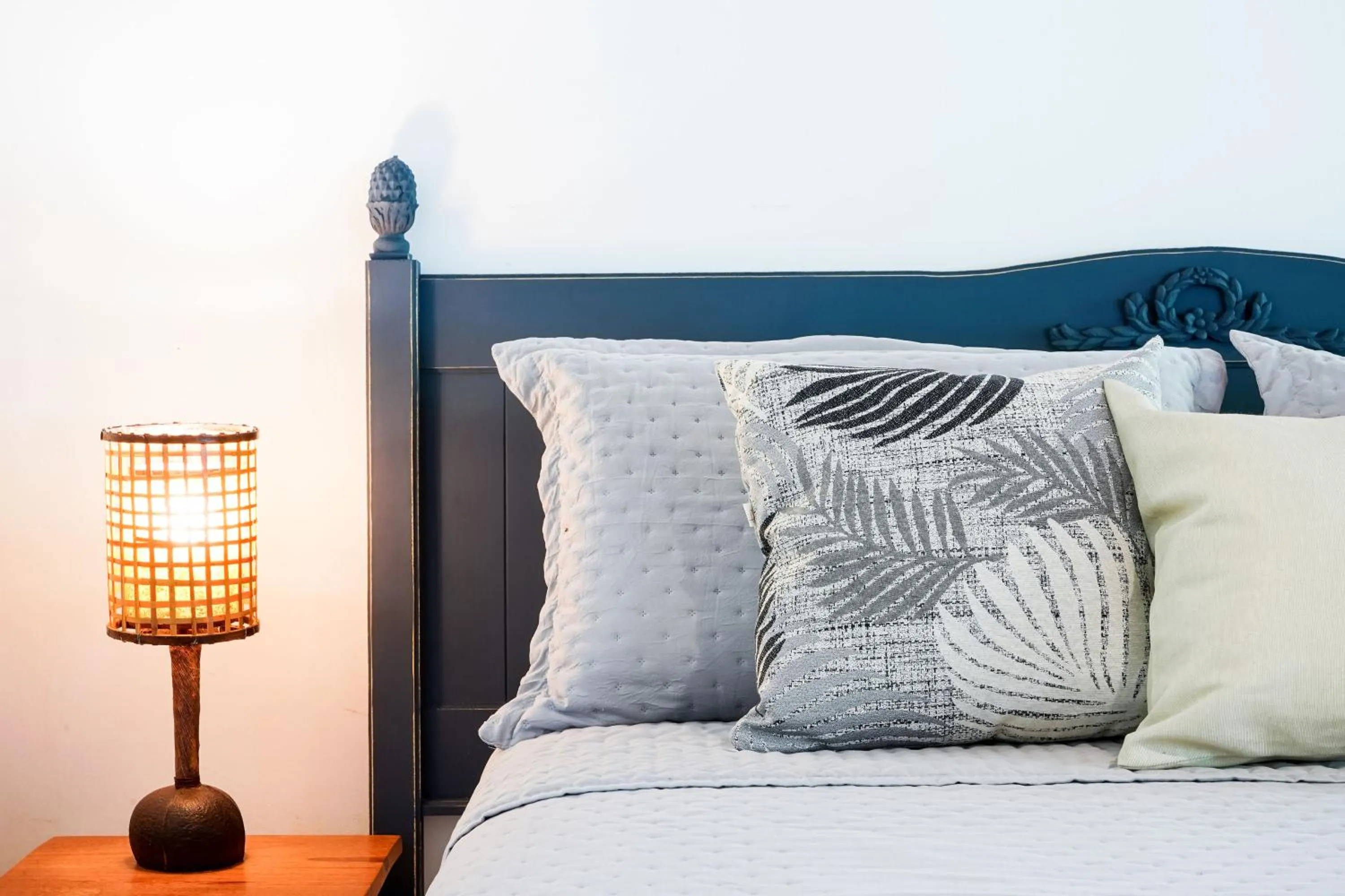 Bed in Aqualtune Pousada