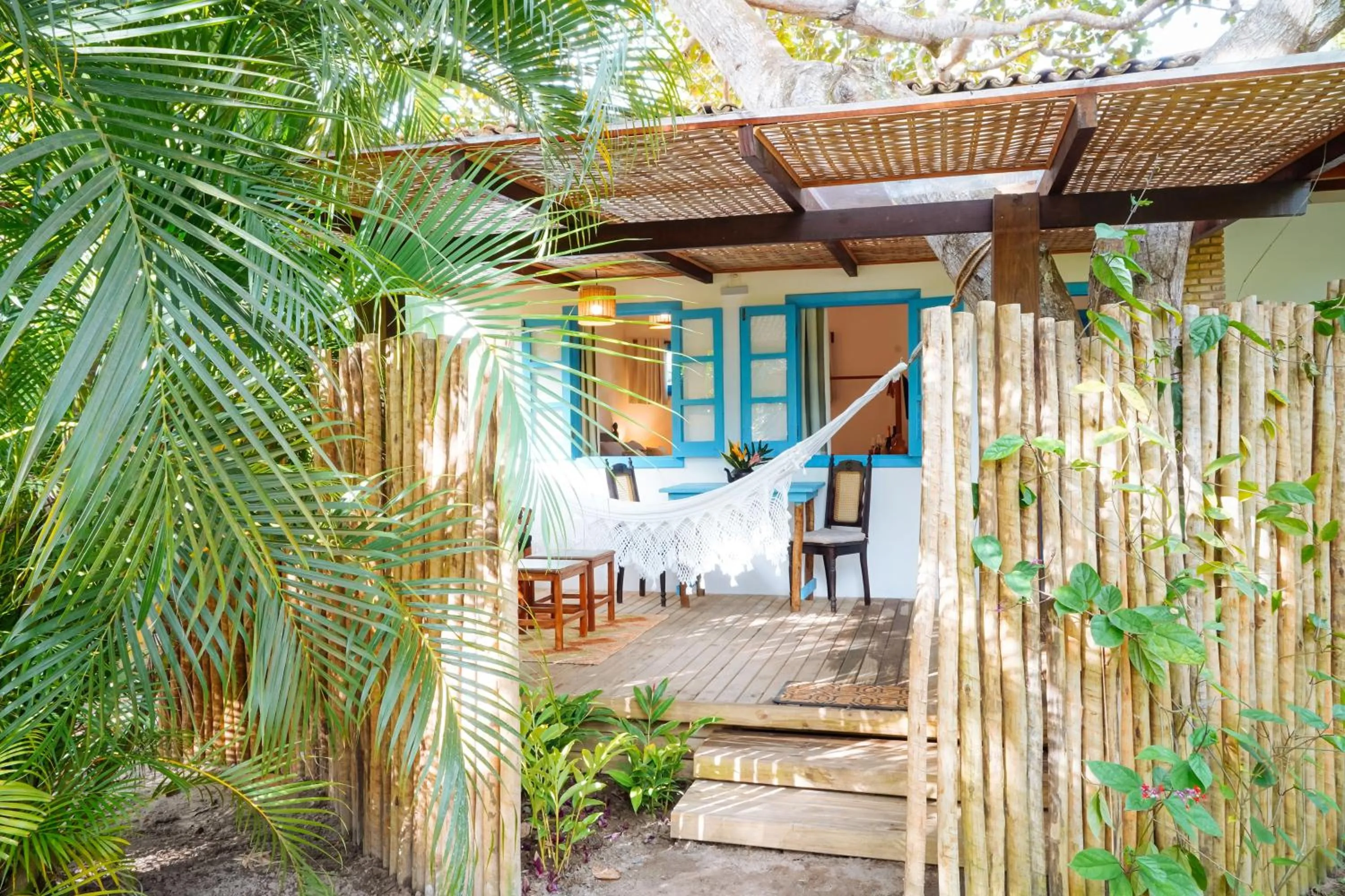 Patio in Aqualtune Pousada