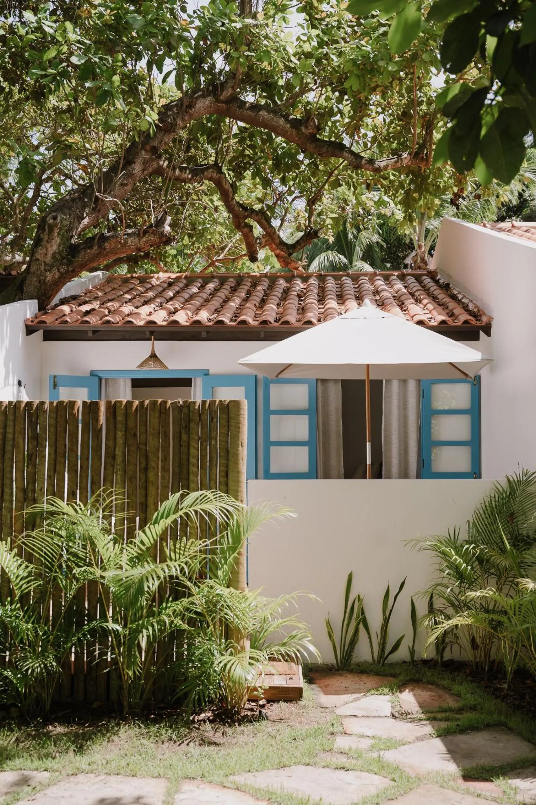 Patio in Aqualtune Pousada