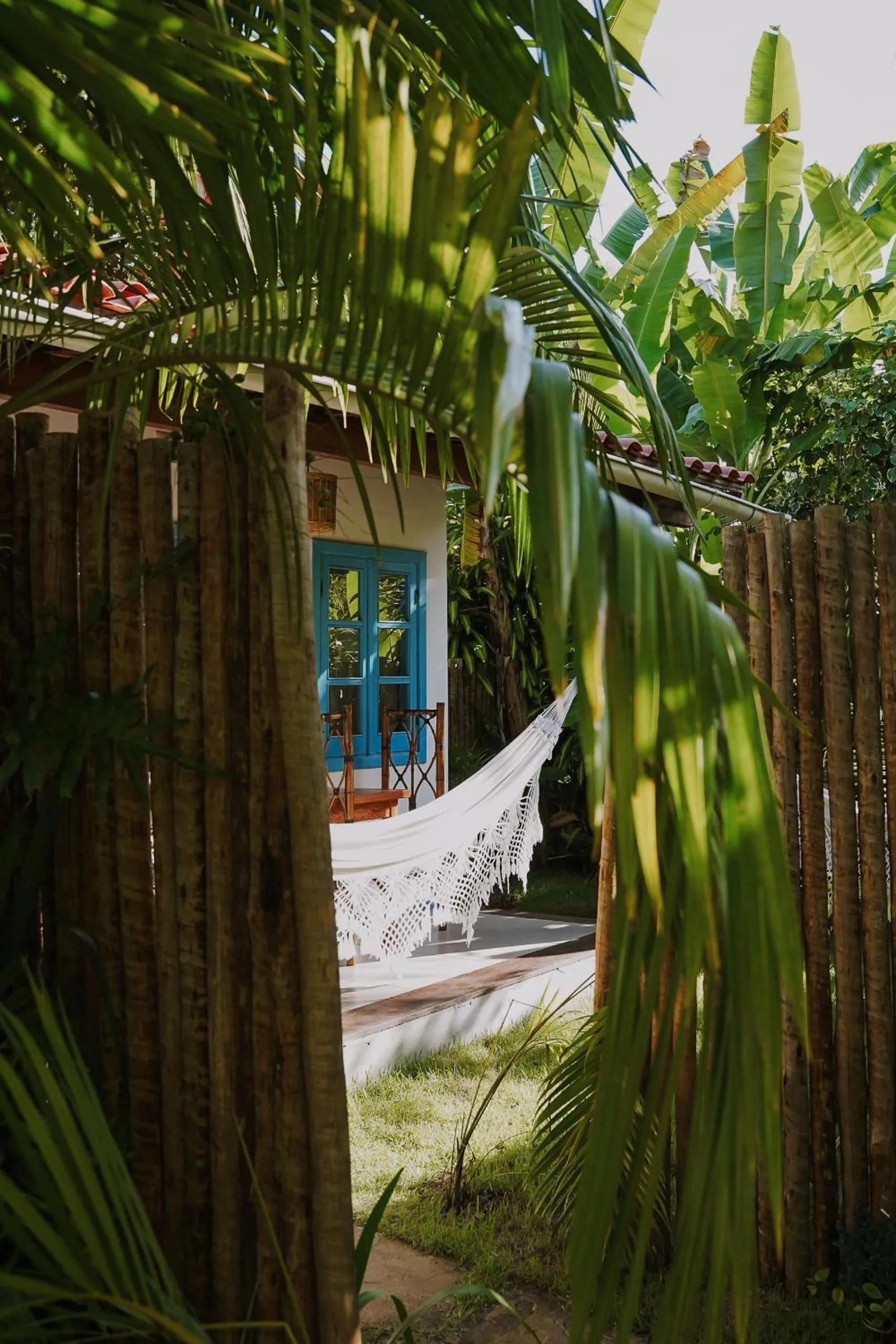 Garden in Aqualtune Pousada