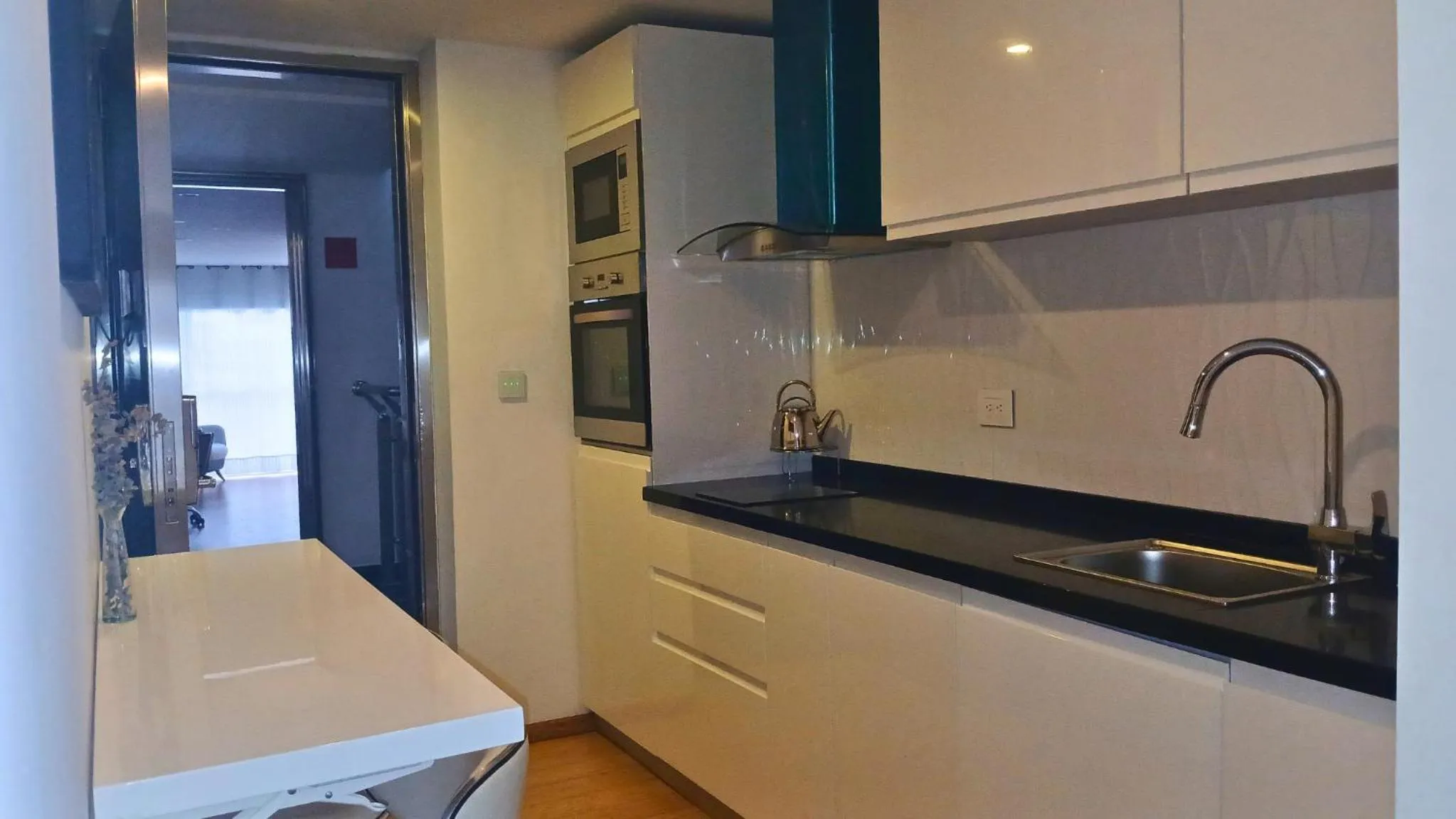 Kitchen or kitchenette in Monir Usaquén Bogotá