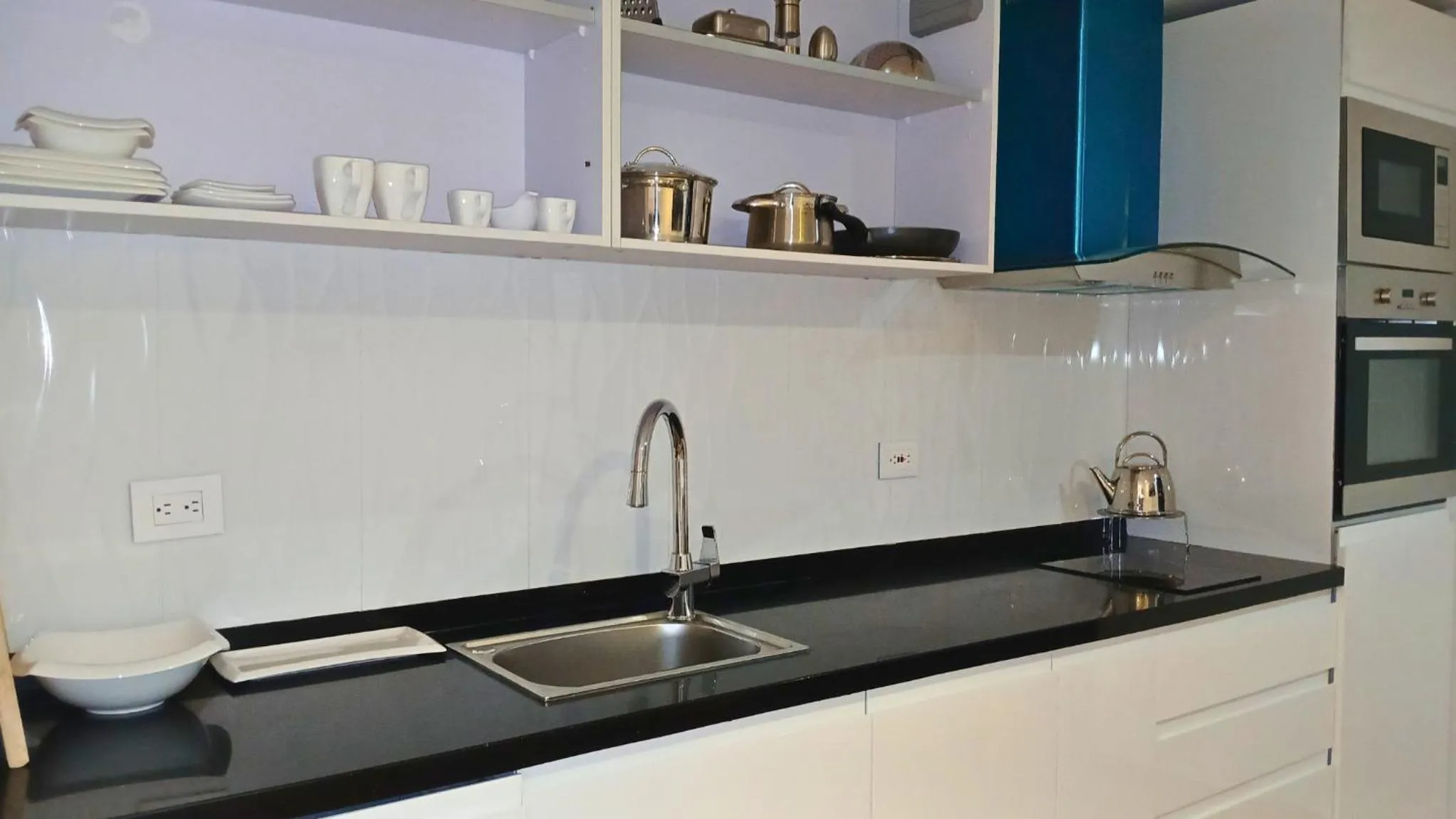 Kitchen or kitchenette in Monir Usaquén Bogotá