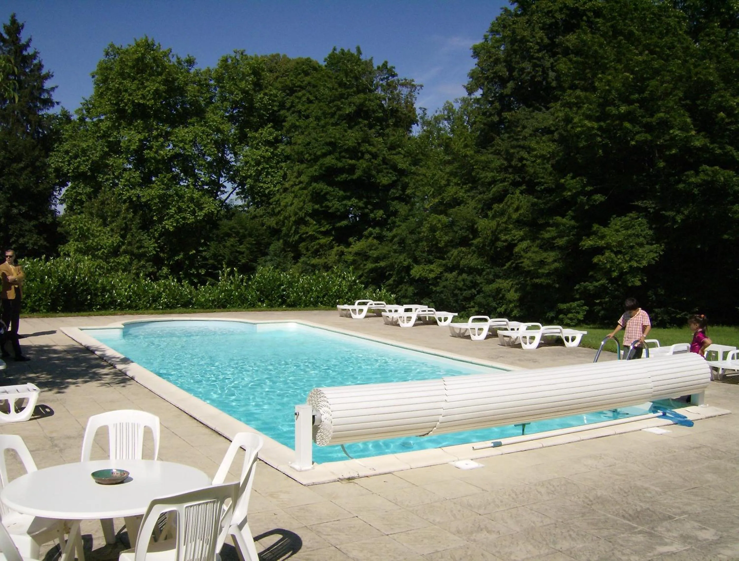 Swimming pool in Le Chateau de Prauthoy