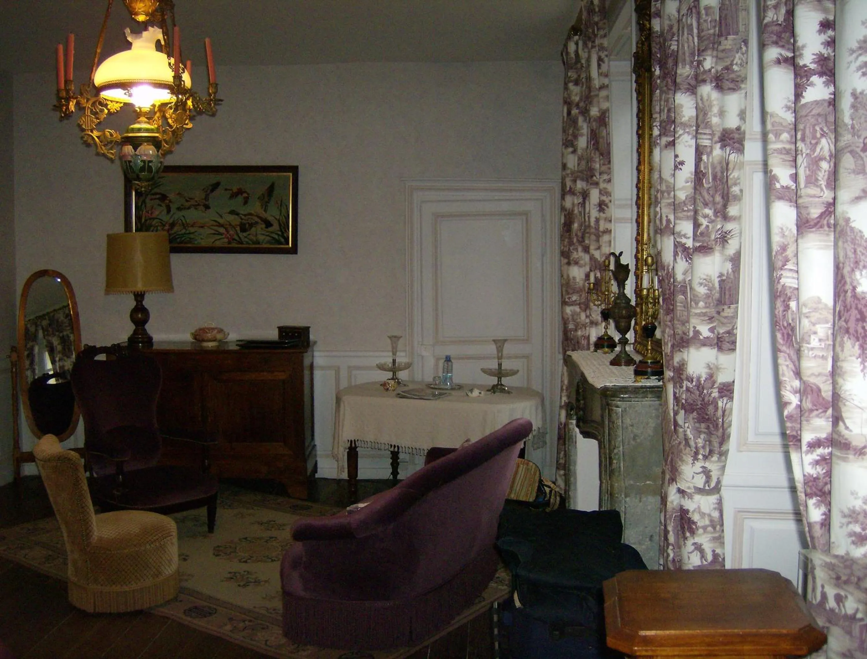 Living room in Le Chateau de Prauthoy