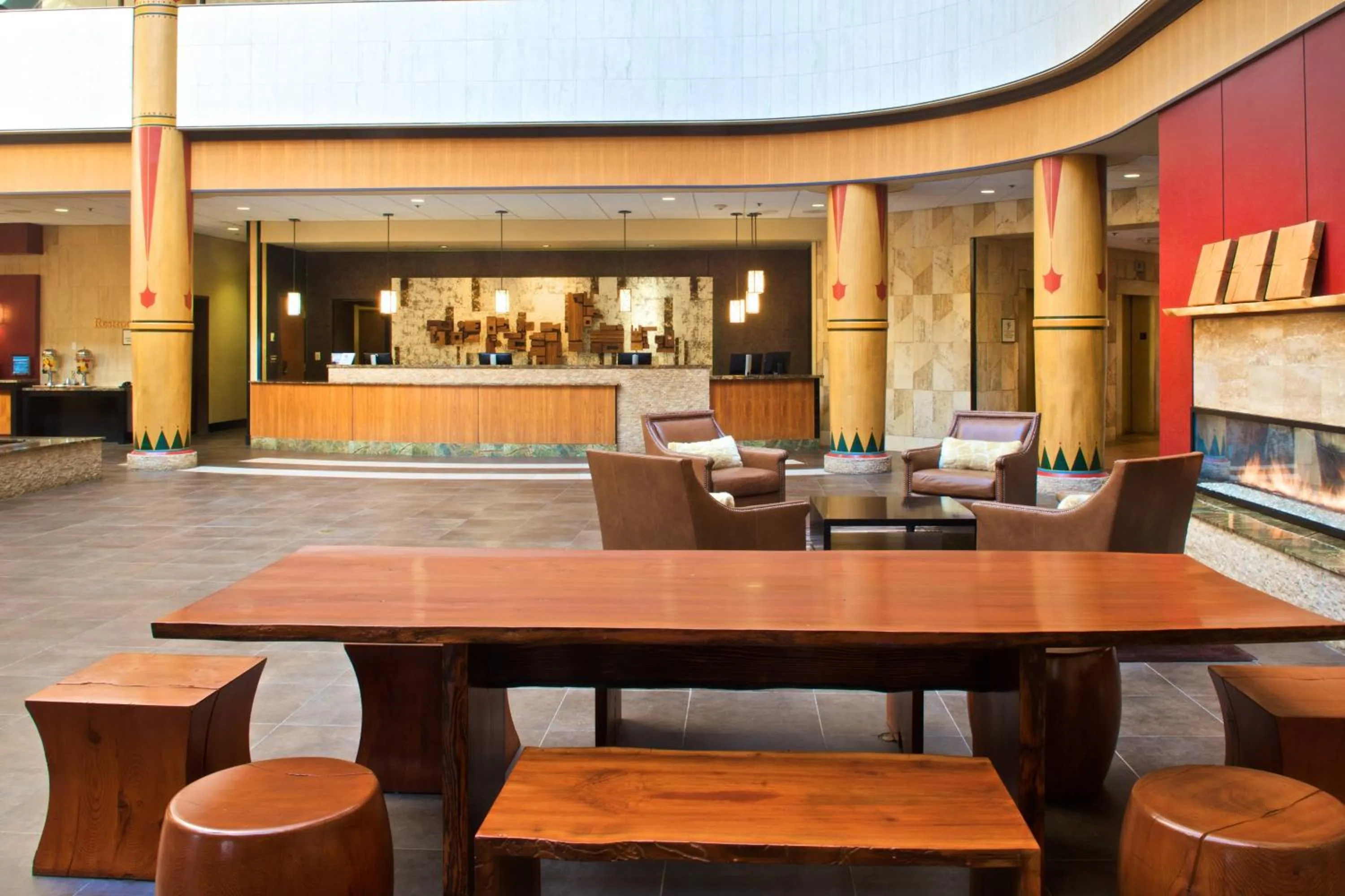 Lobby or reception in Sheraton Anchorage Hotel