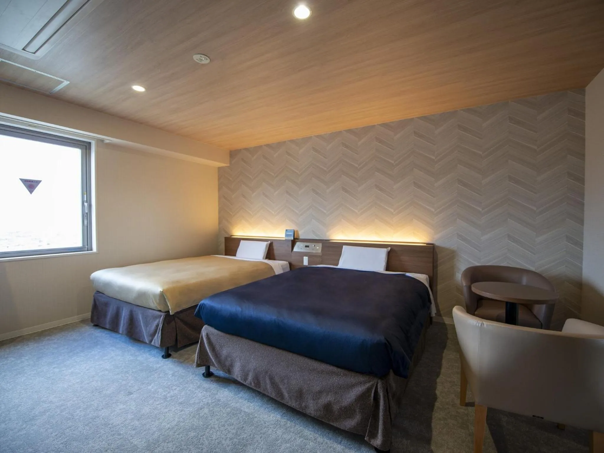 Photo of the whole room, Bed in Hotel New Gaea Nishi Kumamoto Ekimae