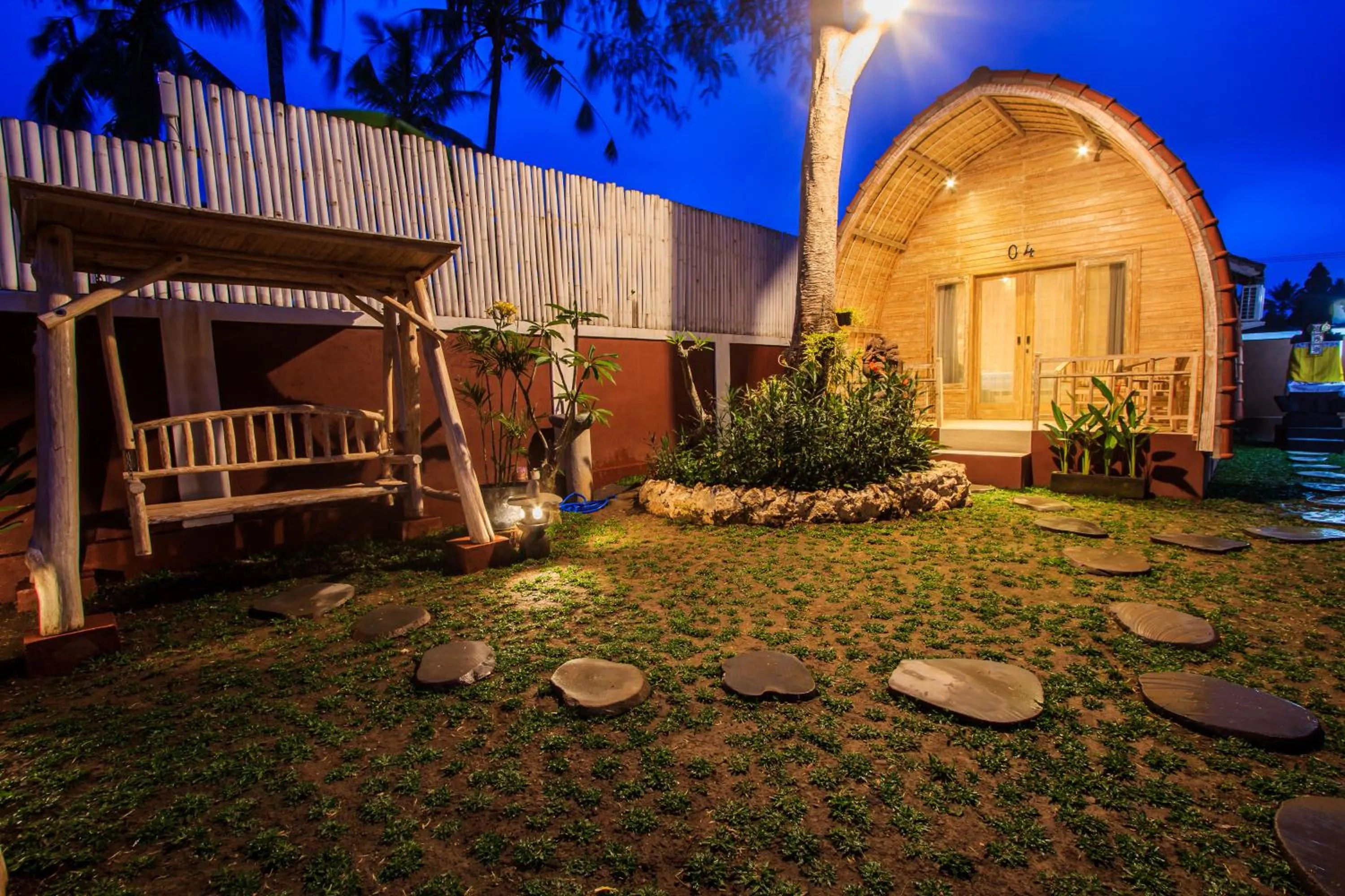 Garden in Puri Lumbung Village