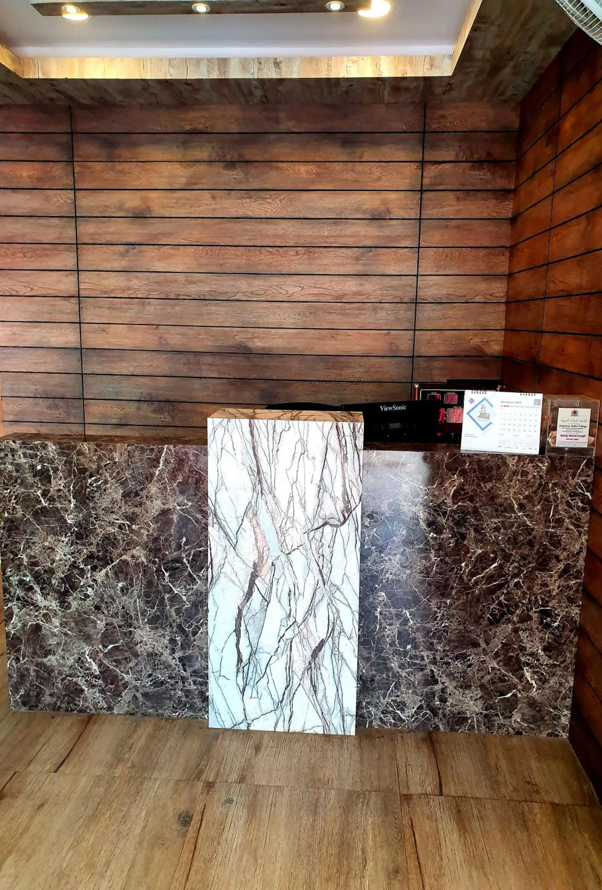 Facade/entrance in Veekay Residency