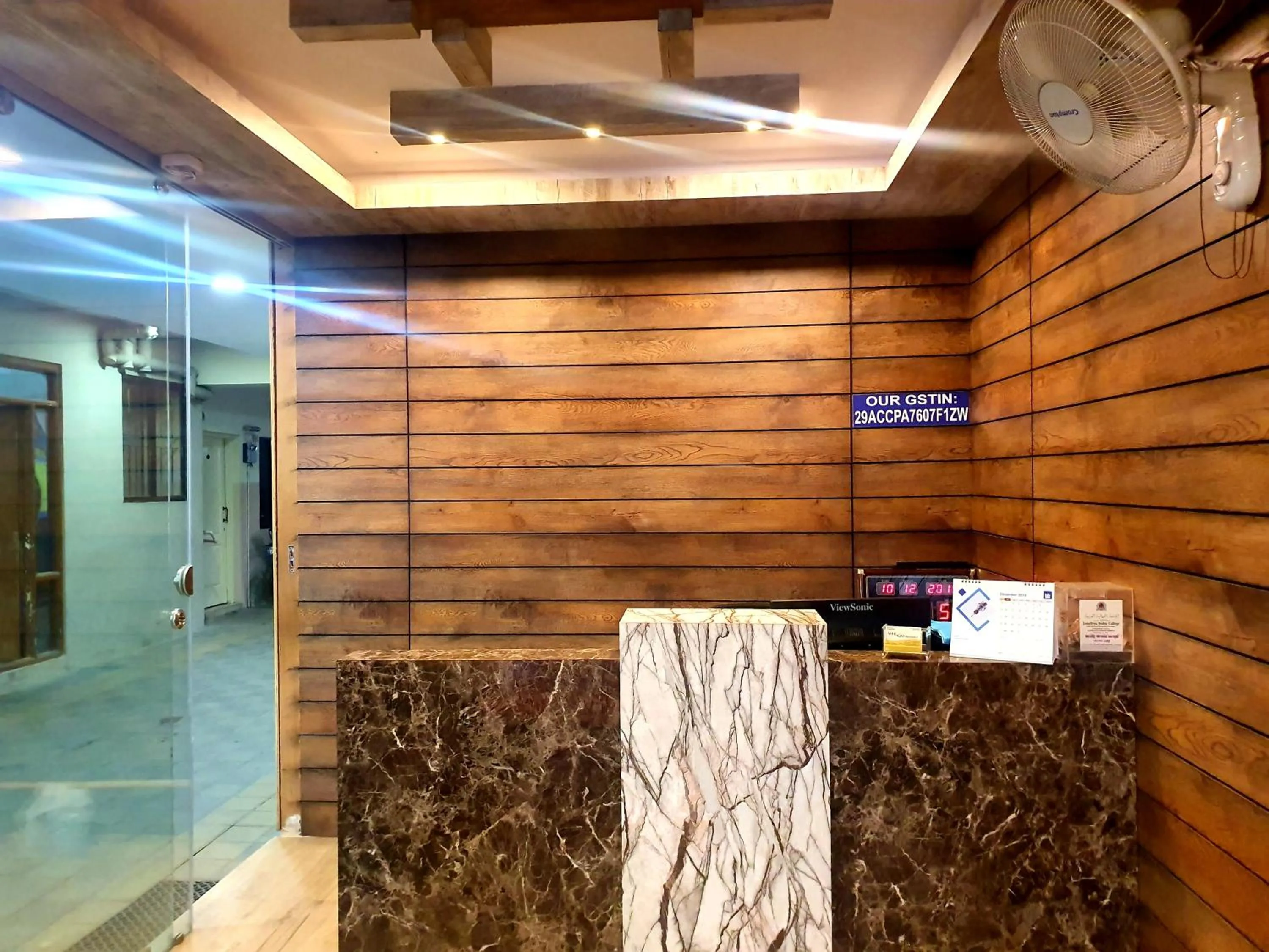 Lobby or reception in Veekay Residency