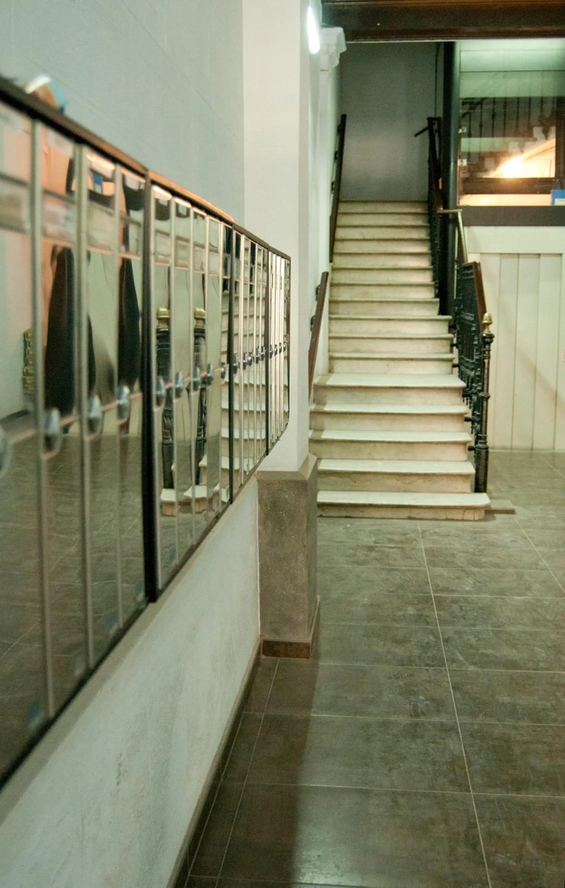 Lobby or reception in Hostal Live Barcelona