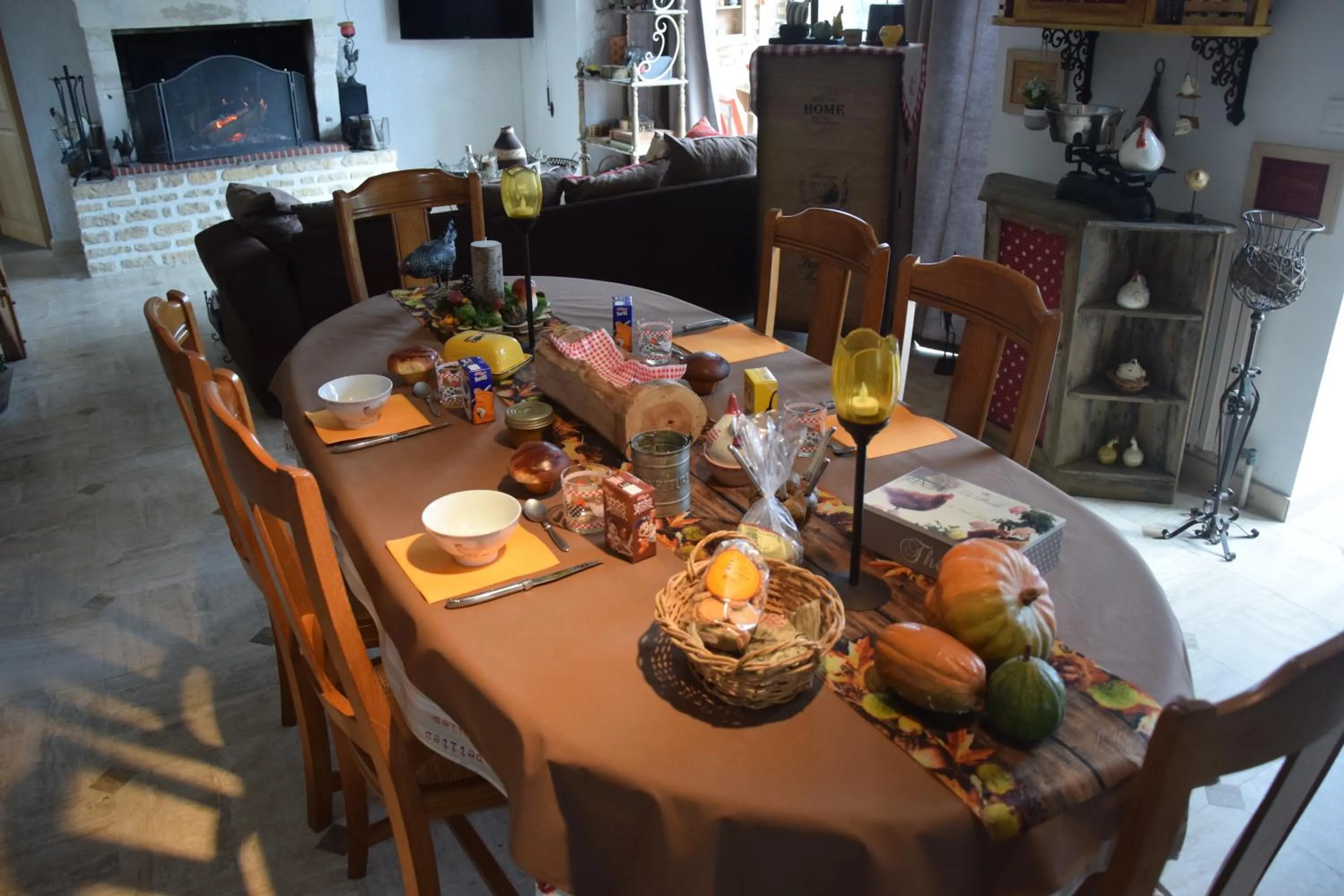 Breakfast in Au gué du bois