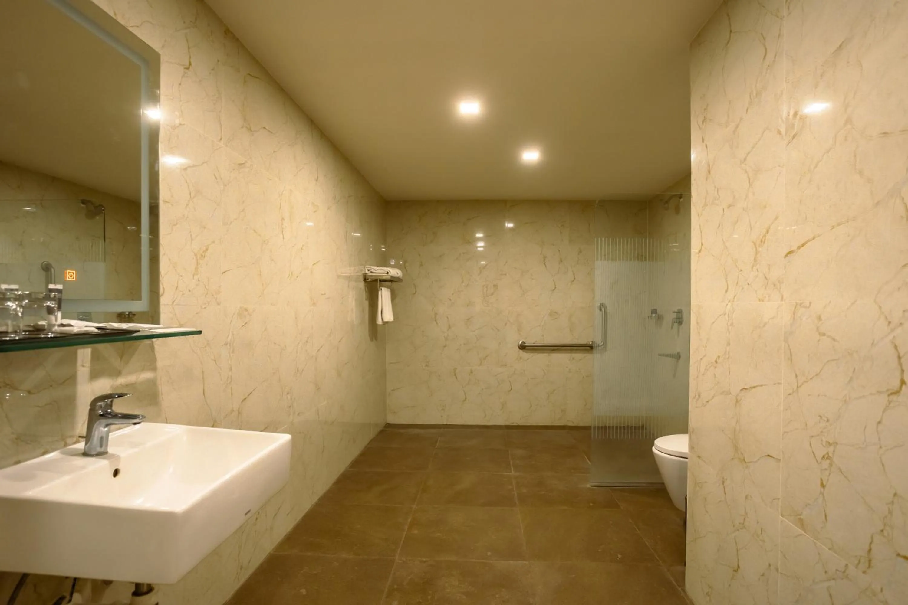 Facility for disabled guests in Amika Hotel,Madurai - Near Airport