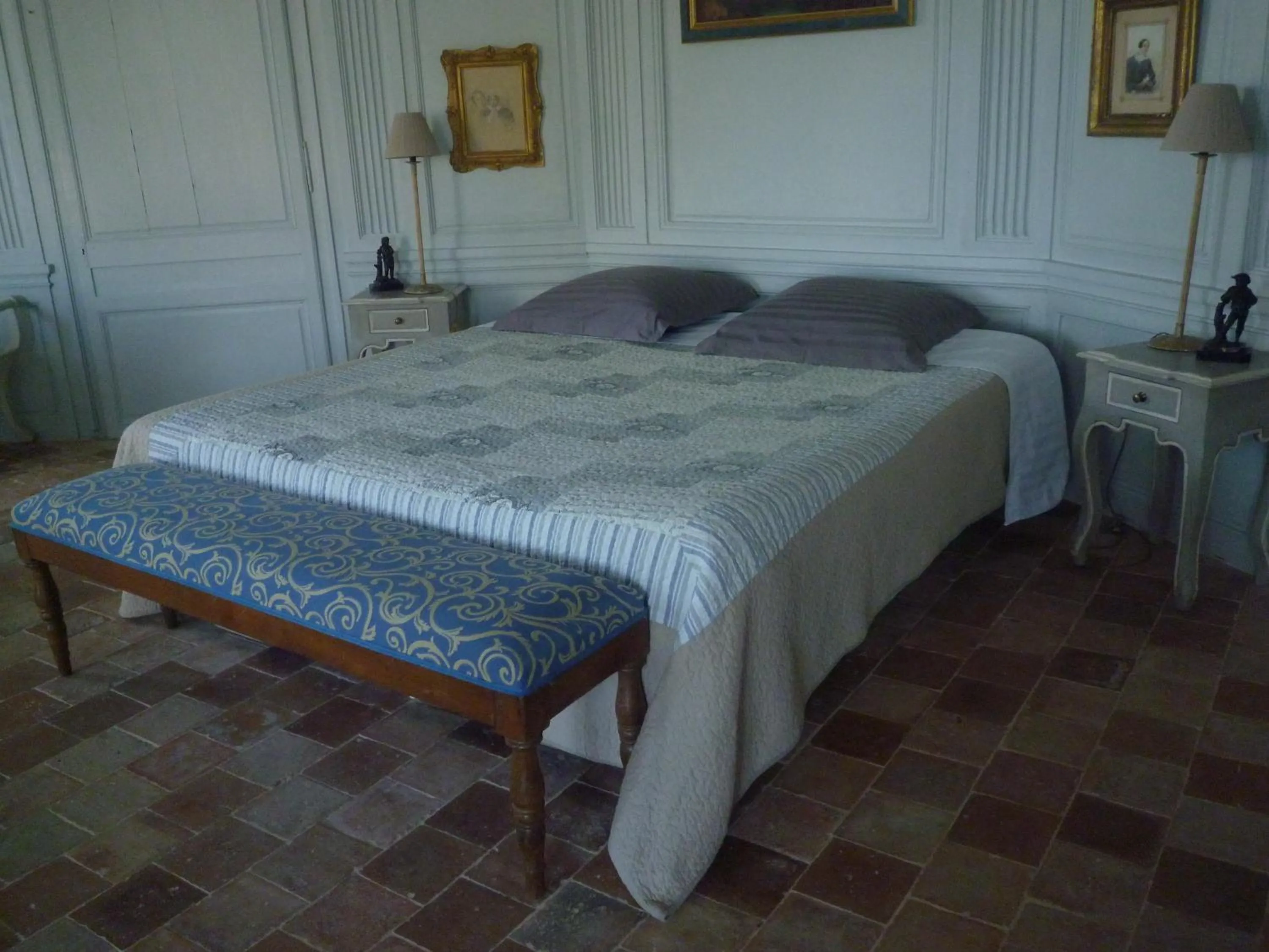 Photo of the whole room, Bed in Manoir de la Chapelle