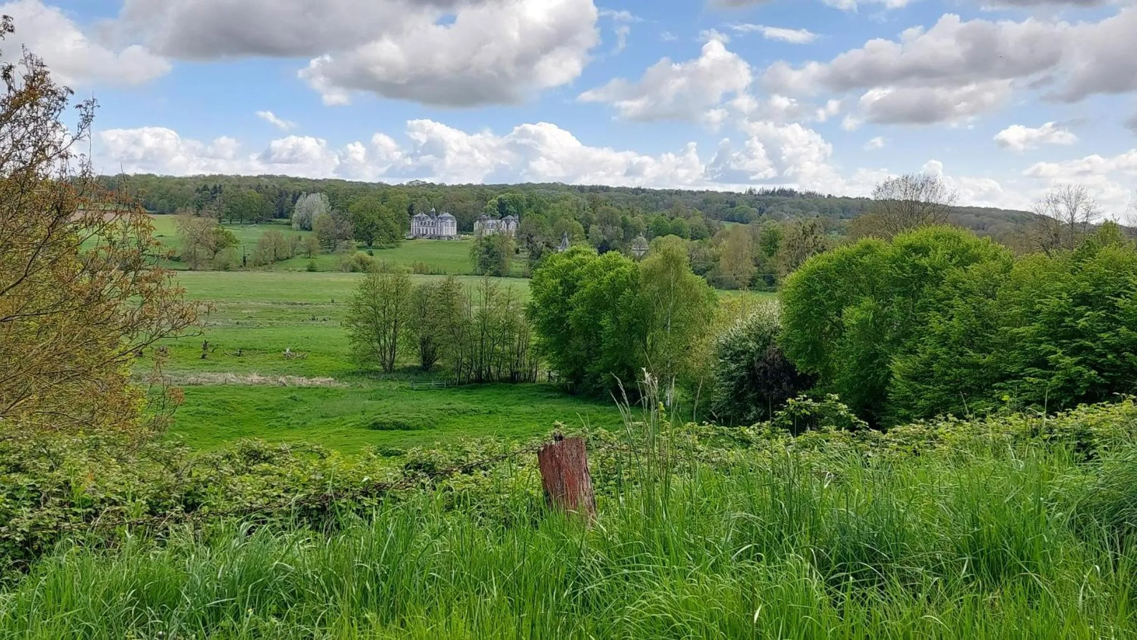 Natural landscape in Manoir de la Chapelle